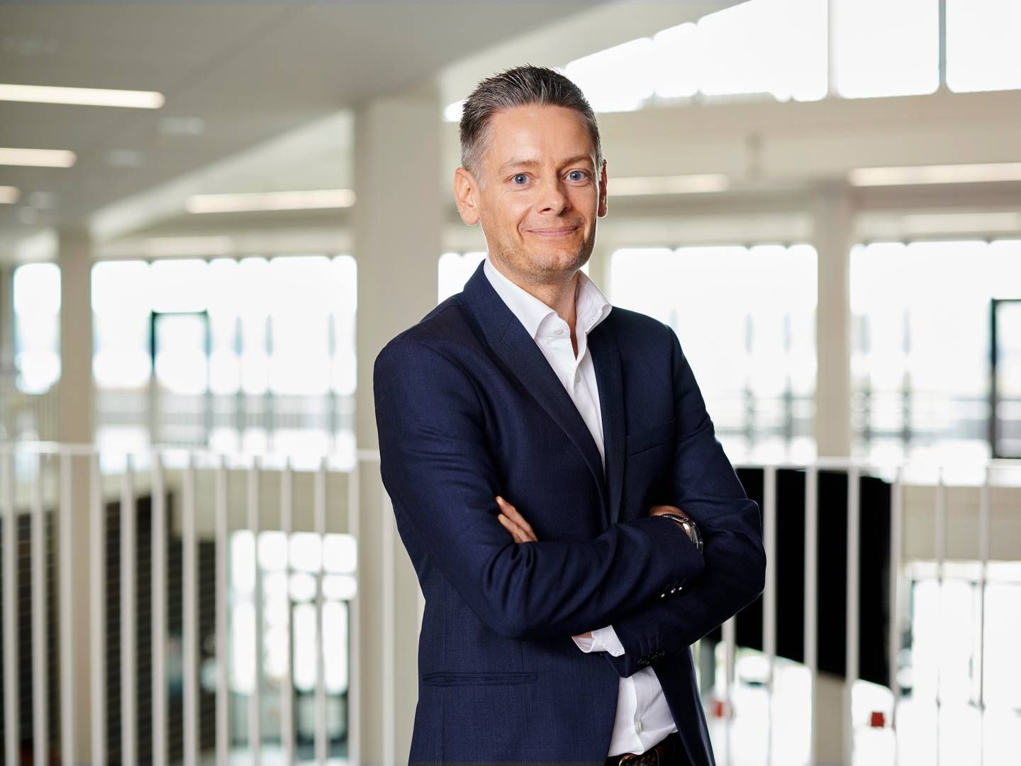 Frank Hjortekær-Jensen er adm. direktør og medejer af Dania Connect, som for nylig har købt den tre gange større svenske transportør af skibscontainere GDL Sjöcontainer. | Foto: PR / Dania Connect