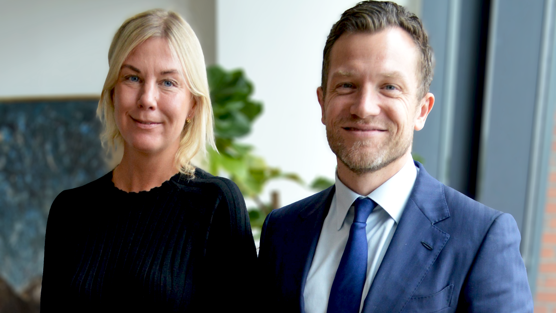 Cecilie Rust og Lasse Vittus Hupfeld vender nu retur til Bech-Bruun, hvor de begge er uddannede som advokater. | Foto: Bech-Bruun / PR