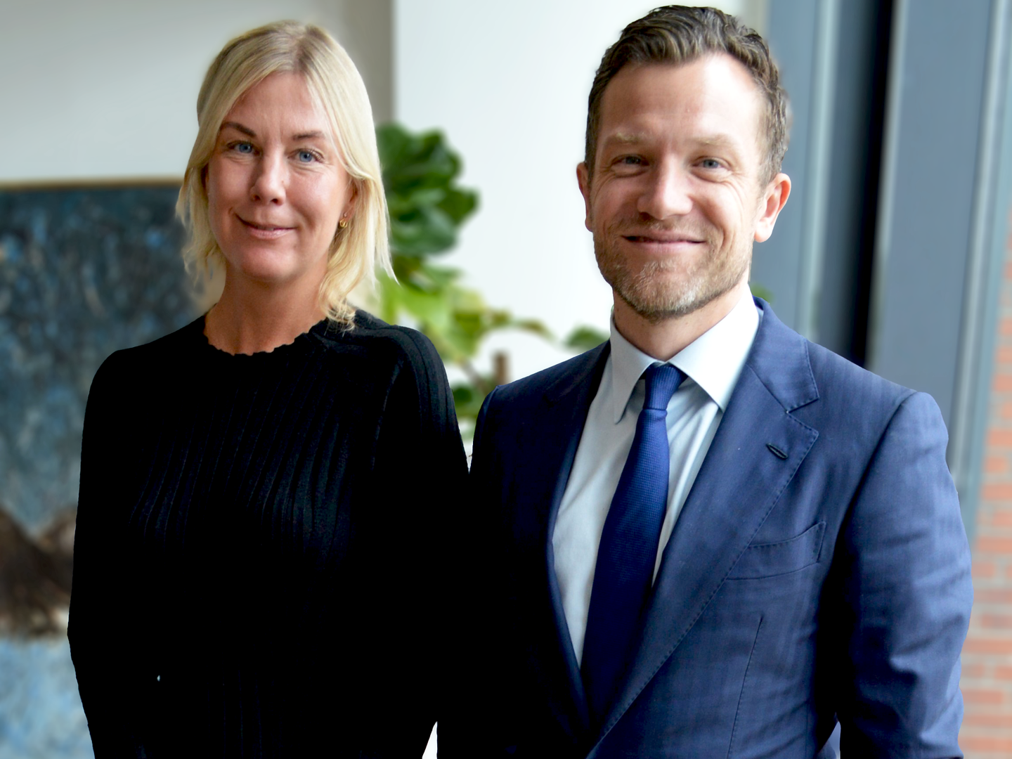 Cecilie Rust og Lasse Vittus Hupfeld vender nu retur til Bech-Bruun, hvor de begge er uddannede som advokater. | Foto: Bech-Bruun / PR