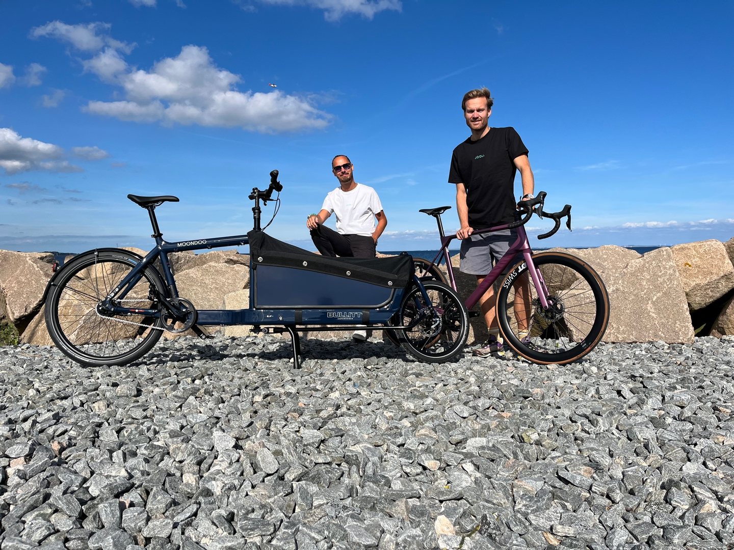 Anders Westergaard og Anders Torp står bag platformen og konceptet Jooll, der vil udbrede cyklen som transportmiddel ved at gøre dem til et løngode. | Foto: Pr/jooll