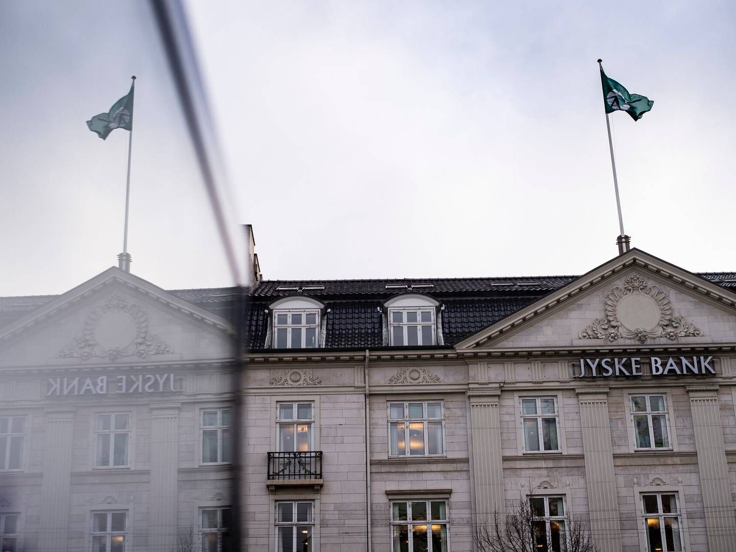 Jyske Bank står foran en retssag i Sø- og Handelsretten mod Forbrugerombudsmanden omkring indførelse af negative renter. | Foto: Olivia Loftlund/Ritzau Scanpix