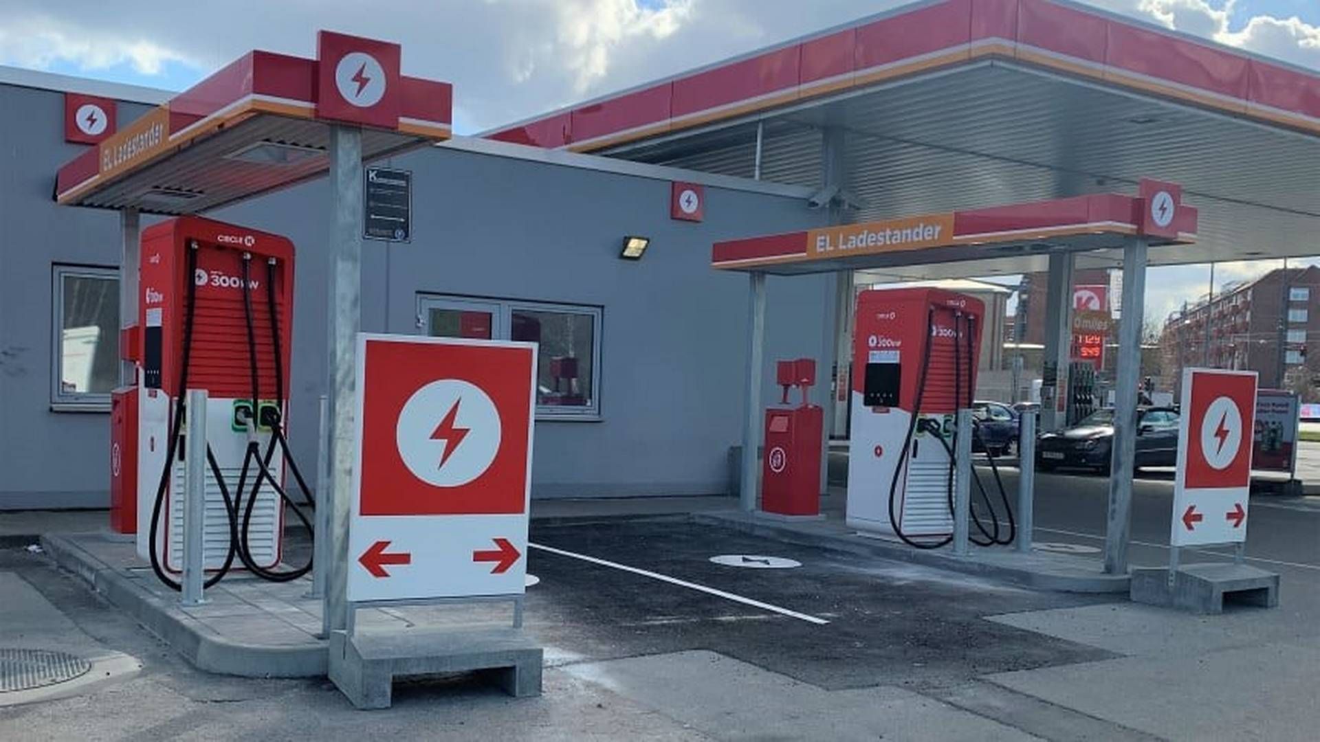 Om få måneder skal Circle K have 450 offentligt tilgængelige lynladepunkter i Danmark. | Foto: Circle K Pr