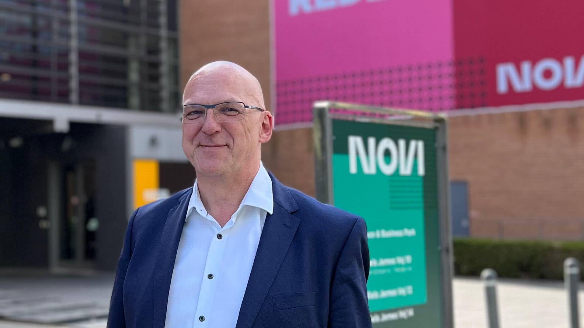 Henrik Lundum er adm. direktør i Novi, der blev stiftet i 1988 af bl.a. Aalborg Kommune og den daværende rektor for Aalborg Universitet. | Foto: Pr / Novi