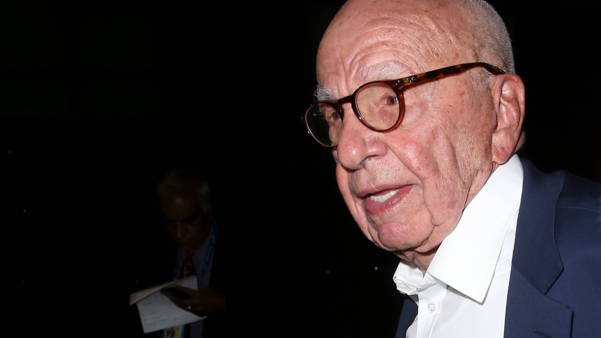Rupert Murdoch er blandt klodens mest magtfulde mennesker. Hans holdingselskab "News Corp" nærmer sig det danske BNP. | Foto: Getty Images