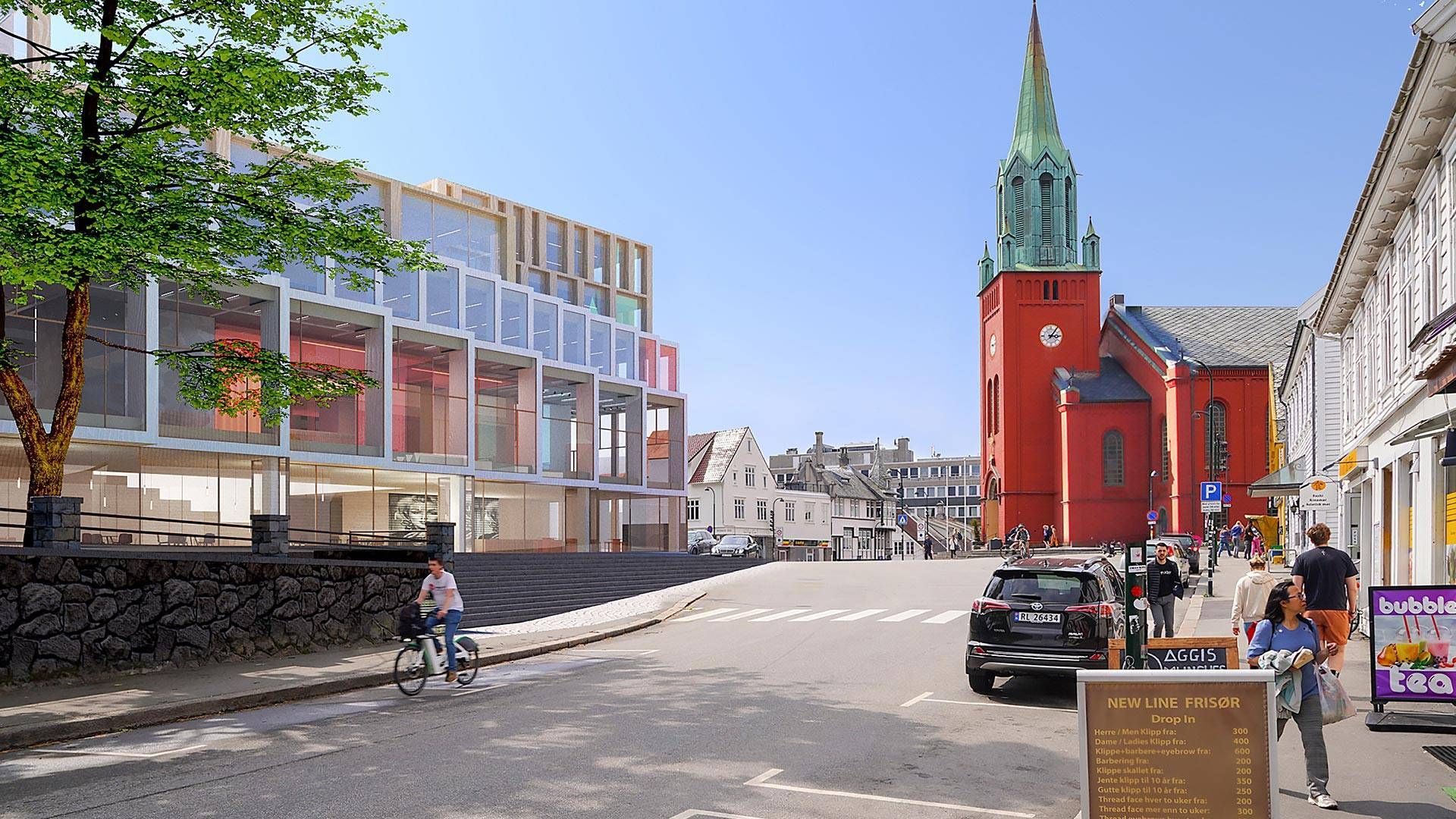 HVEM FLYTTER INN? Stavanger Aftenblad og NRK skulle etter planen inn i nybygget, men nå er avtalen terminert. | Foto: SVG Property