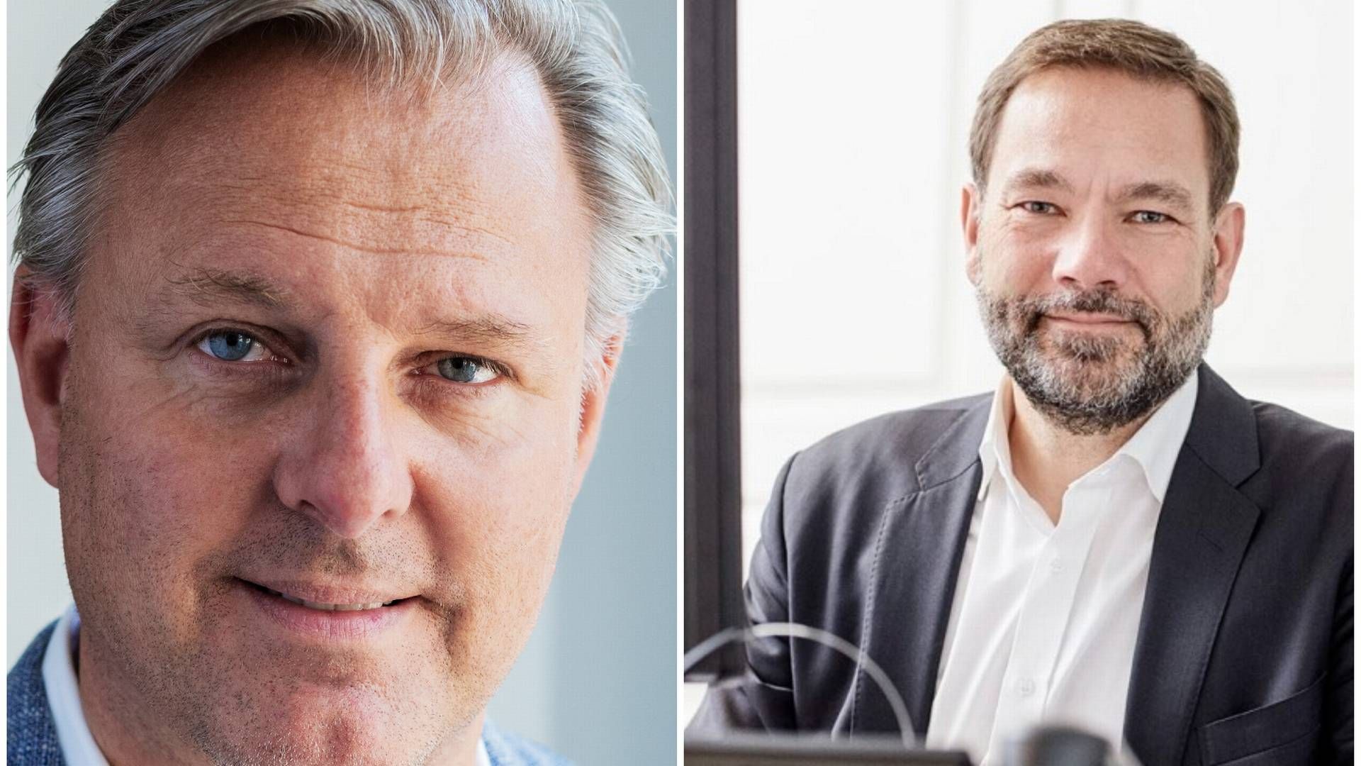 Kim Mikkelsen (left) sees positive prospects in Jan Johan Kühl and Polaris' decision to enter the market for listed companies. | Photo: Strategic Investments/Polaris