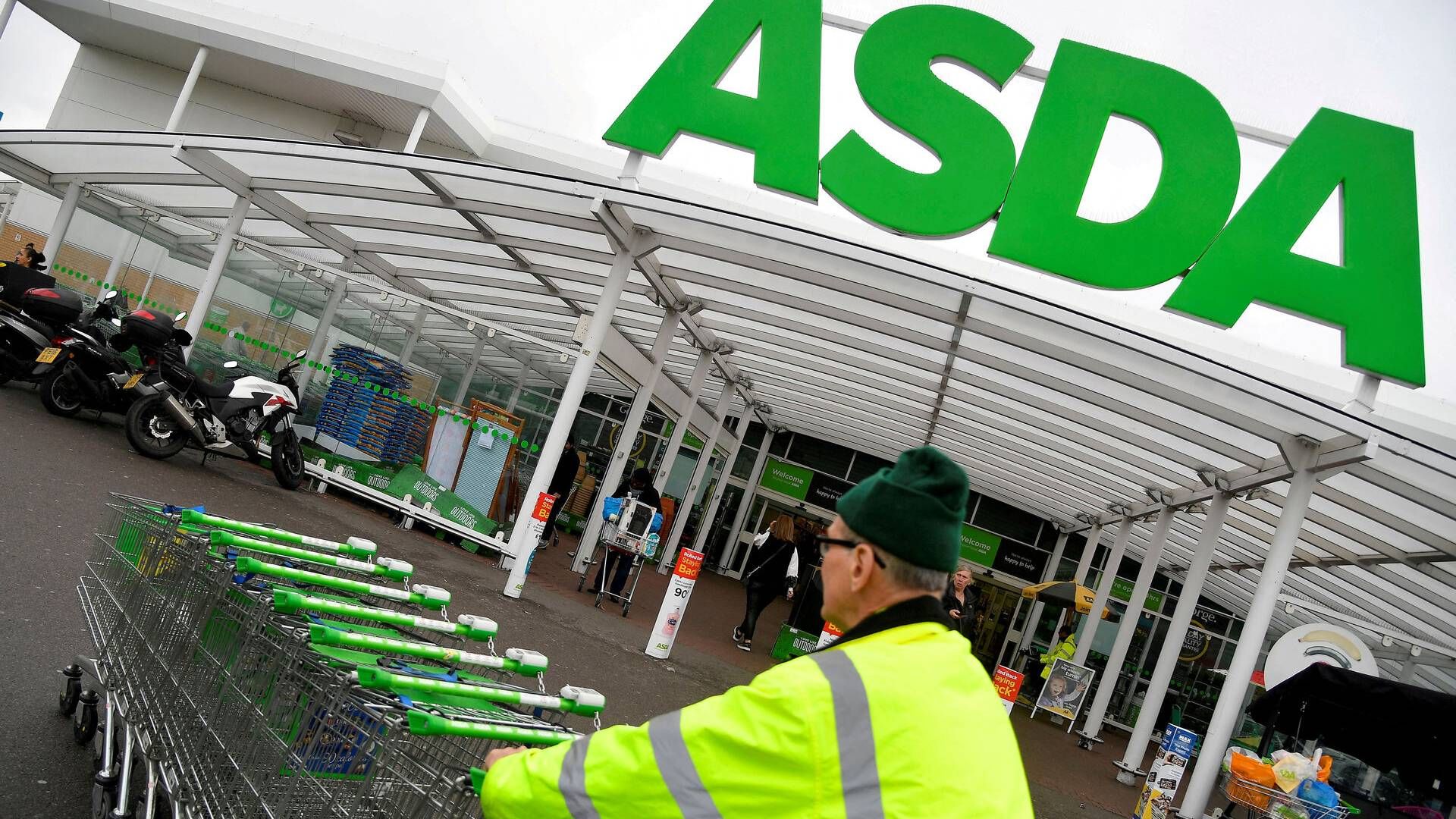 Asda, Morrisons, Tesco, Aldi og en række andre britiske detailaktører oplever både flere voldsepisoder og tyverier. | Foto: Toby Melville/reuters/ritzau Scanpix