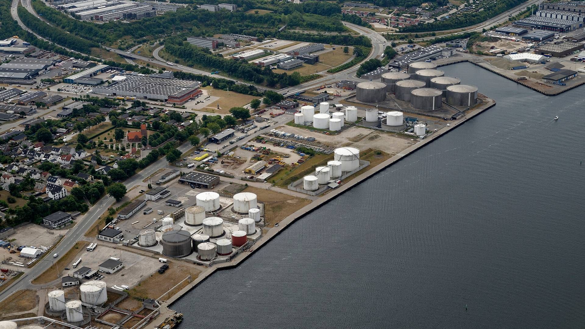 Første halvår gav et overskud før skat på 14 mio. kr. i Aalborg Havn – et fald på omkring to tredjedele. | Foto: Port of Aalborg / Pr