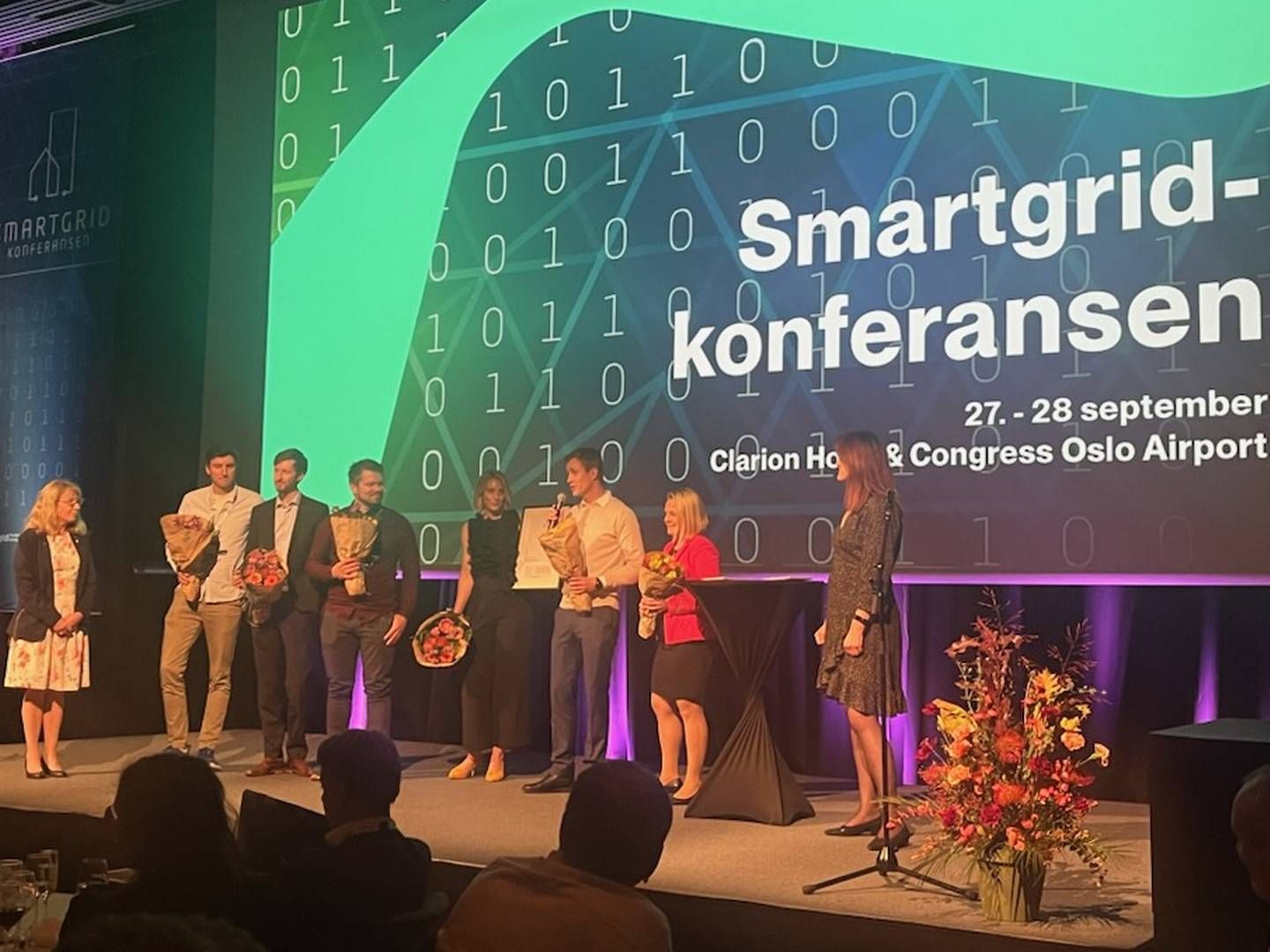 INNOVATIVE: Peak Shaper vant Innovasjonsprisen 2023 under Smartgridkonferansen arrangert av Fornybar Norge og Smartgridsenteret.