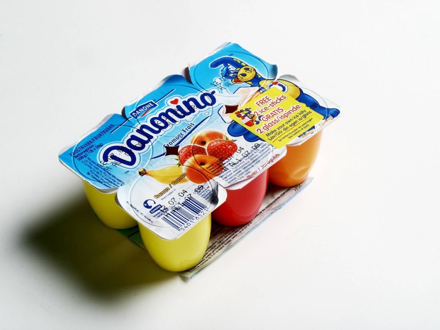 Danone står bl.a. bag Danino-yoghurten. | Photo: Carsten Ingemann