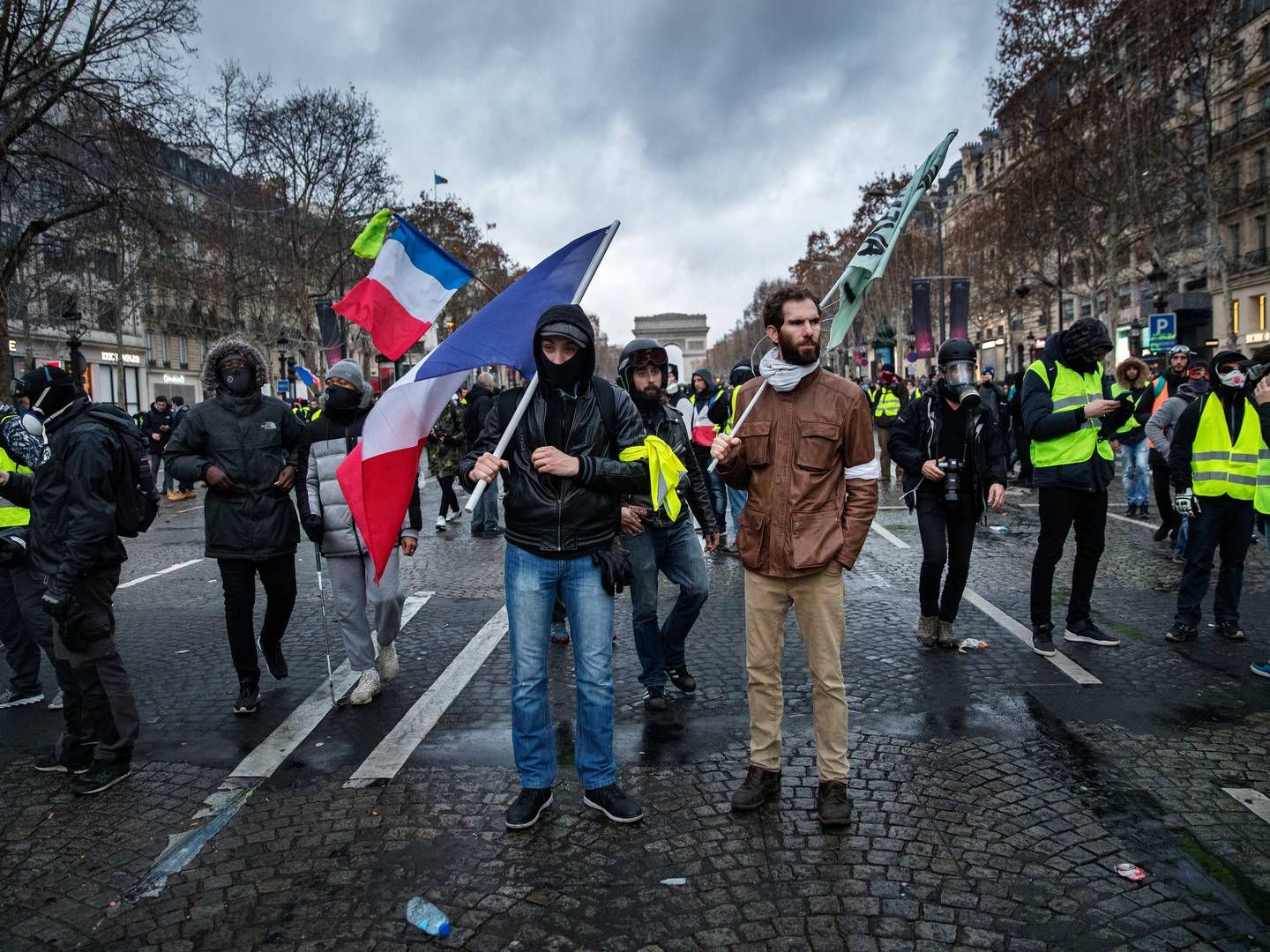 Rising fuel prices in France in 2018 led to demonstrations and the "Yellow Vests" movement. | Photo: Jacob Ehrbahn