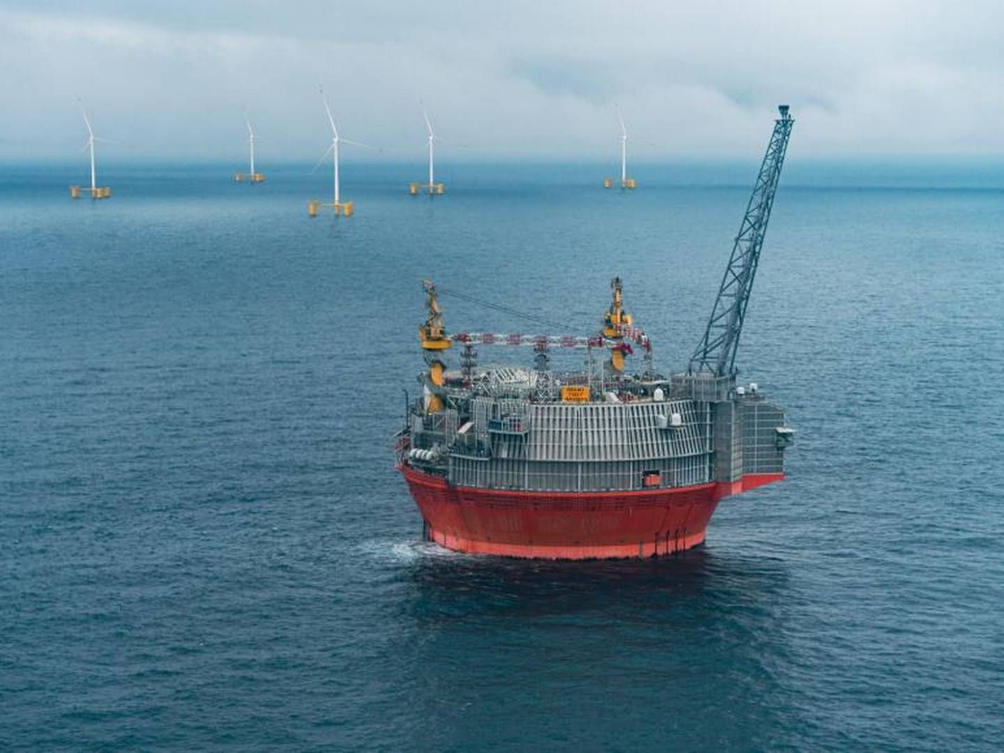 HAVVIND: Source Galileo og Odfjell Oceanwind ønsker å benytte eksisterende infrastruktur på Goliat til å frakte strøm fra havvind til land i Hammerfest-området. Illustrasjonsbilde. | Photo: Odfjell Oceanwind