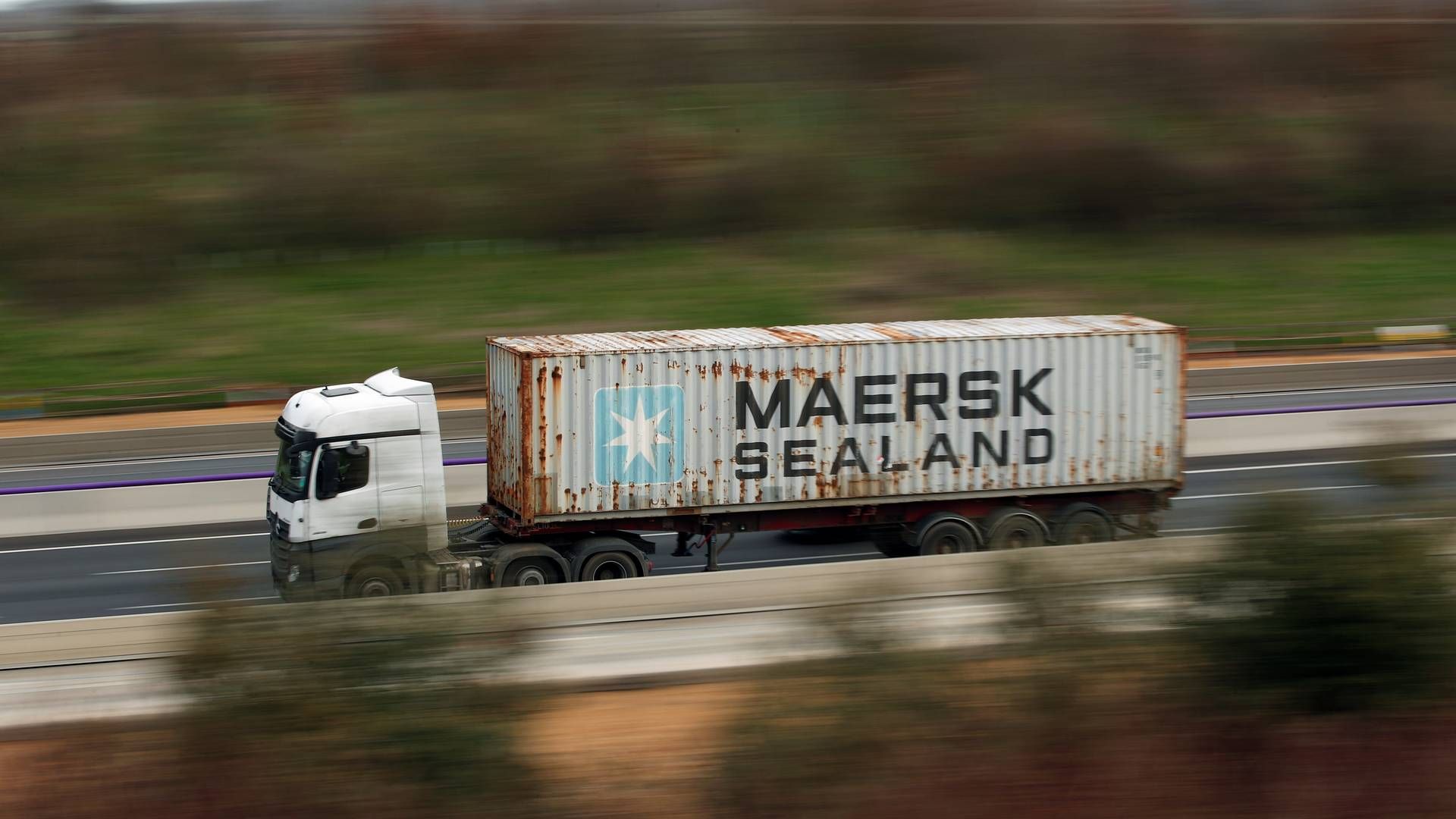 Over to uger har Mærsk testet brugen af ellastbiler i Brasilien. | Foto: Andrew Boyers/Reuters/Ritzau Scanpix