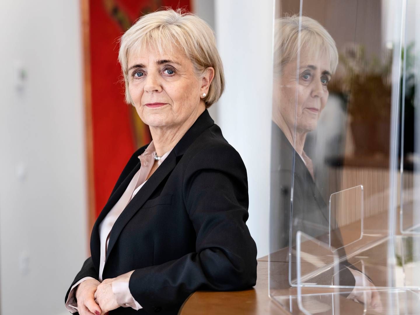 Karen Frøsig har været adm. direktør for Sydbank i 14 år og er eneste kvindelige topchef blandt de børsnoterede banker i Danmark. | Foto: Sydbank-pr