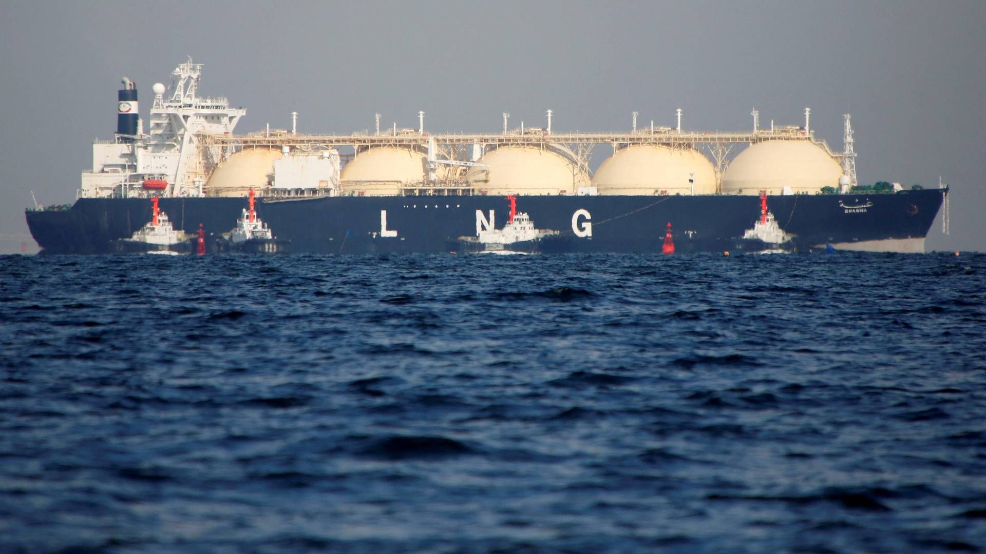 LNG ses af flere spillere som et overgangsbrændstof i shippings grønne omstilling. | Foto: Issei Kato/Reuters/Ritzau Scanpix