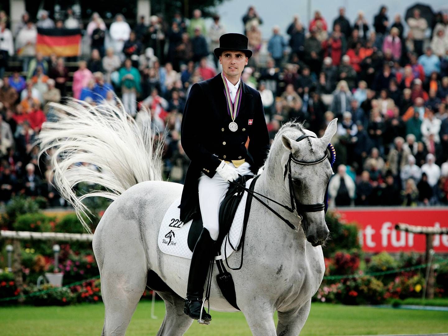 Første del af striden er kørt i Byretten i Aalborg, hvor Helgstrand Dressage, som Andreas Helgenstrand (på billedet) ejer, tabte. Sagen er anket og sat til at køre i landsretten, hvor Sophus Bøgeskov Christensen er med som advokat. | Foto: Martin Lehmann
