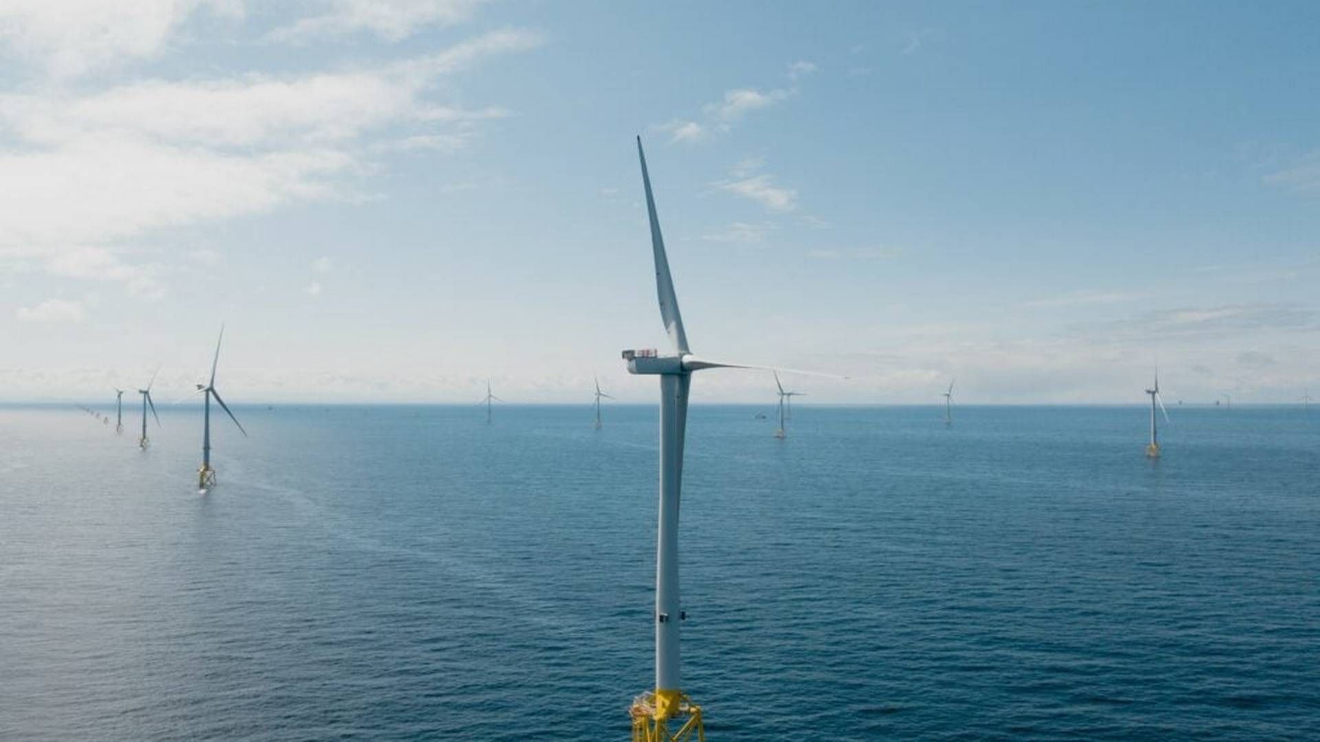 Moray East kom i drift i 2022 og har en kapacitet på 950 MW. | Foto: Ocean Winds