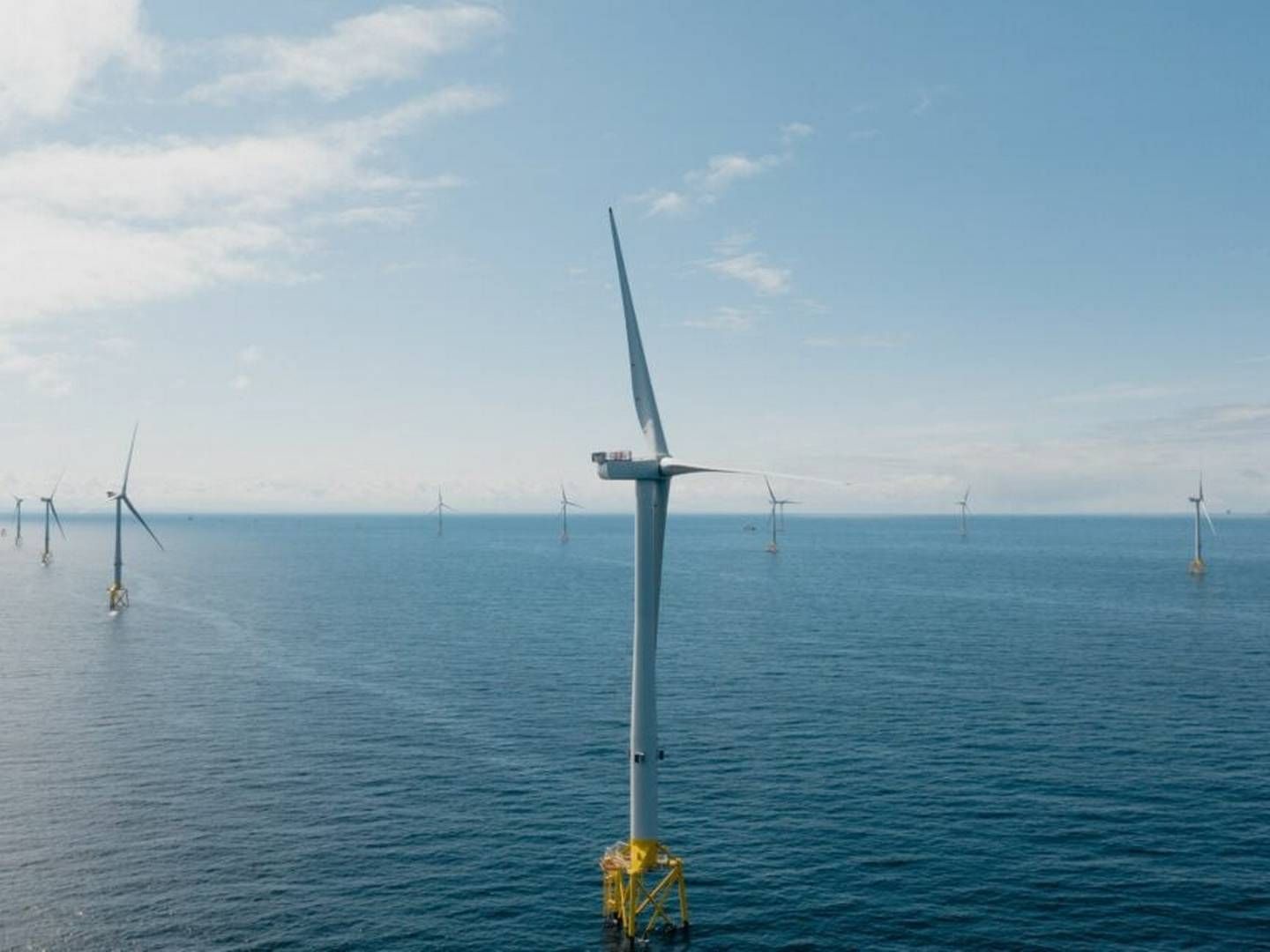 Moray East kom i drift i 2022 og har en kapacitet på 950 MW. | Foto: Ocean Winds