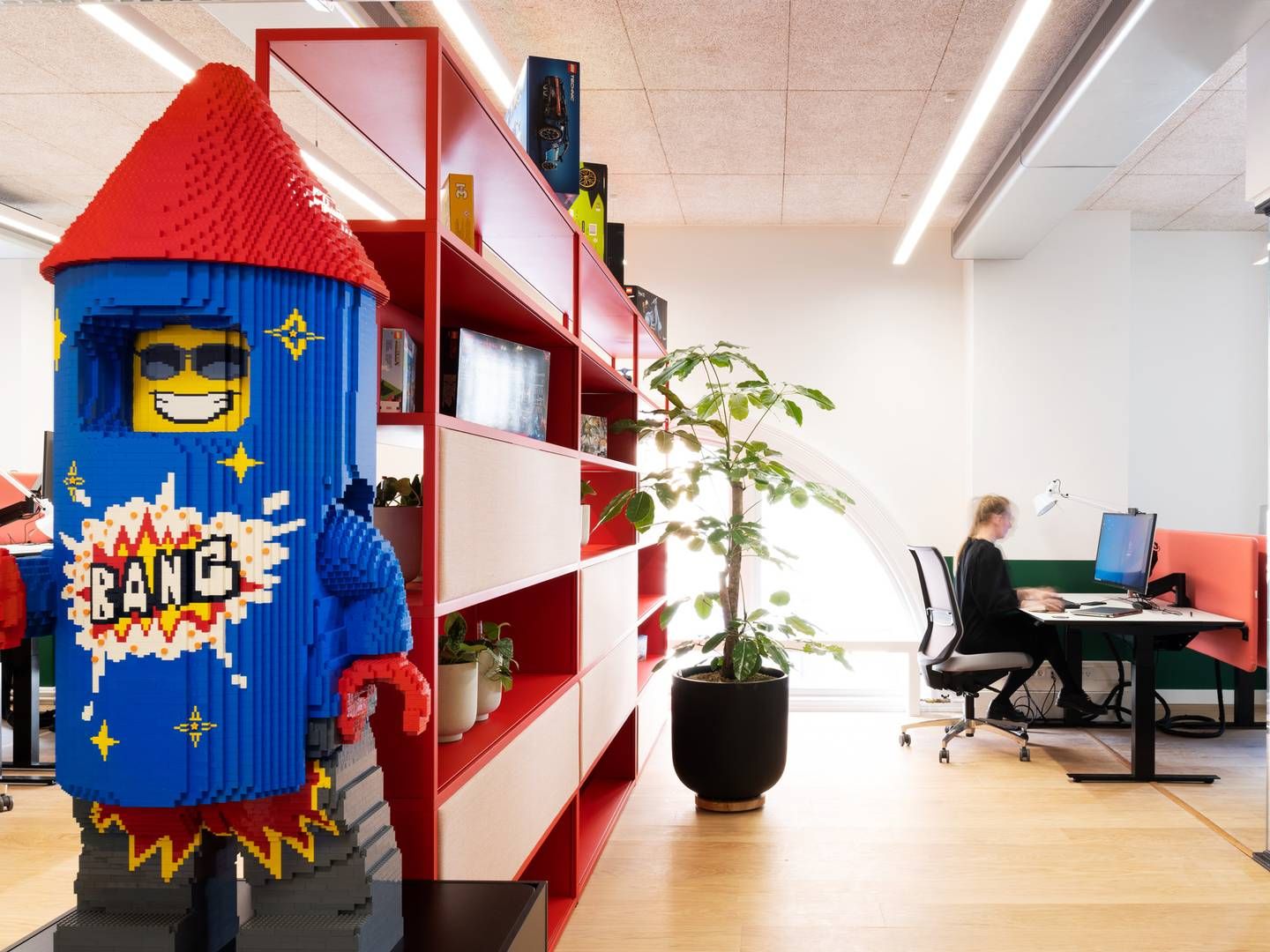 Kontoret i København åbnede i april sidste år og er dermed det nyeste af Legos fire digitale kontorer, der også ligger i Billund, London og Shanghai. | Foto: Pr / Lego Group