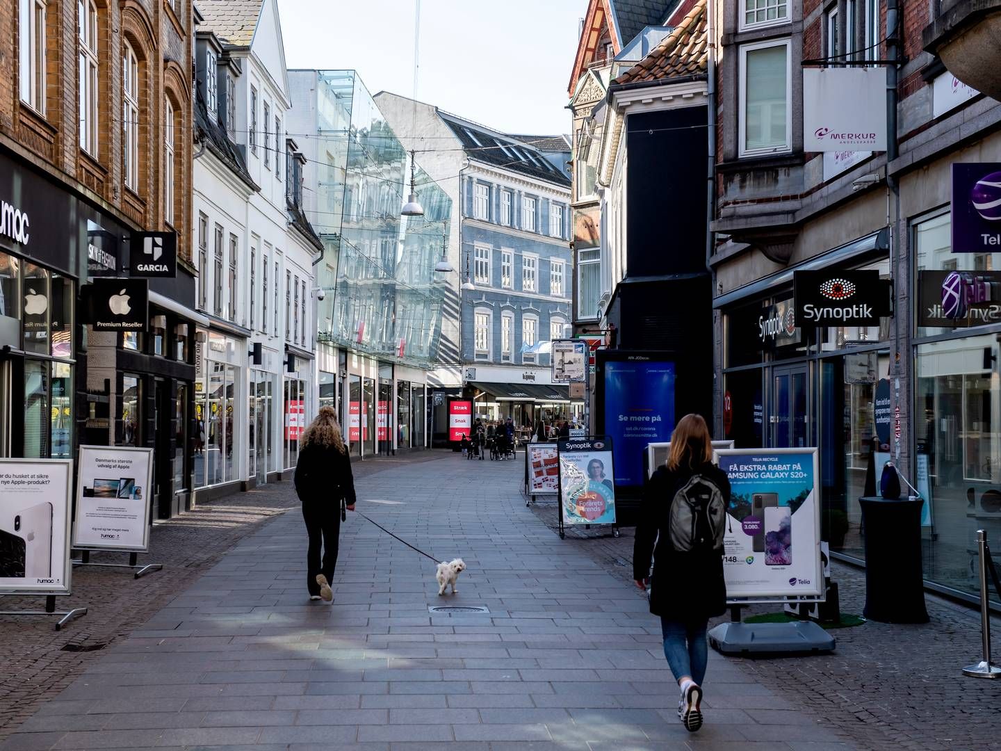 Butikstomgangen i Aalborg lyder på 2,3 pct., hvilket stadig er lavere end i København, hvor den lyder på godt 3 pct. | Foto: René Schütze