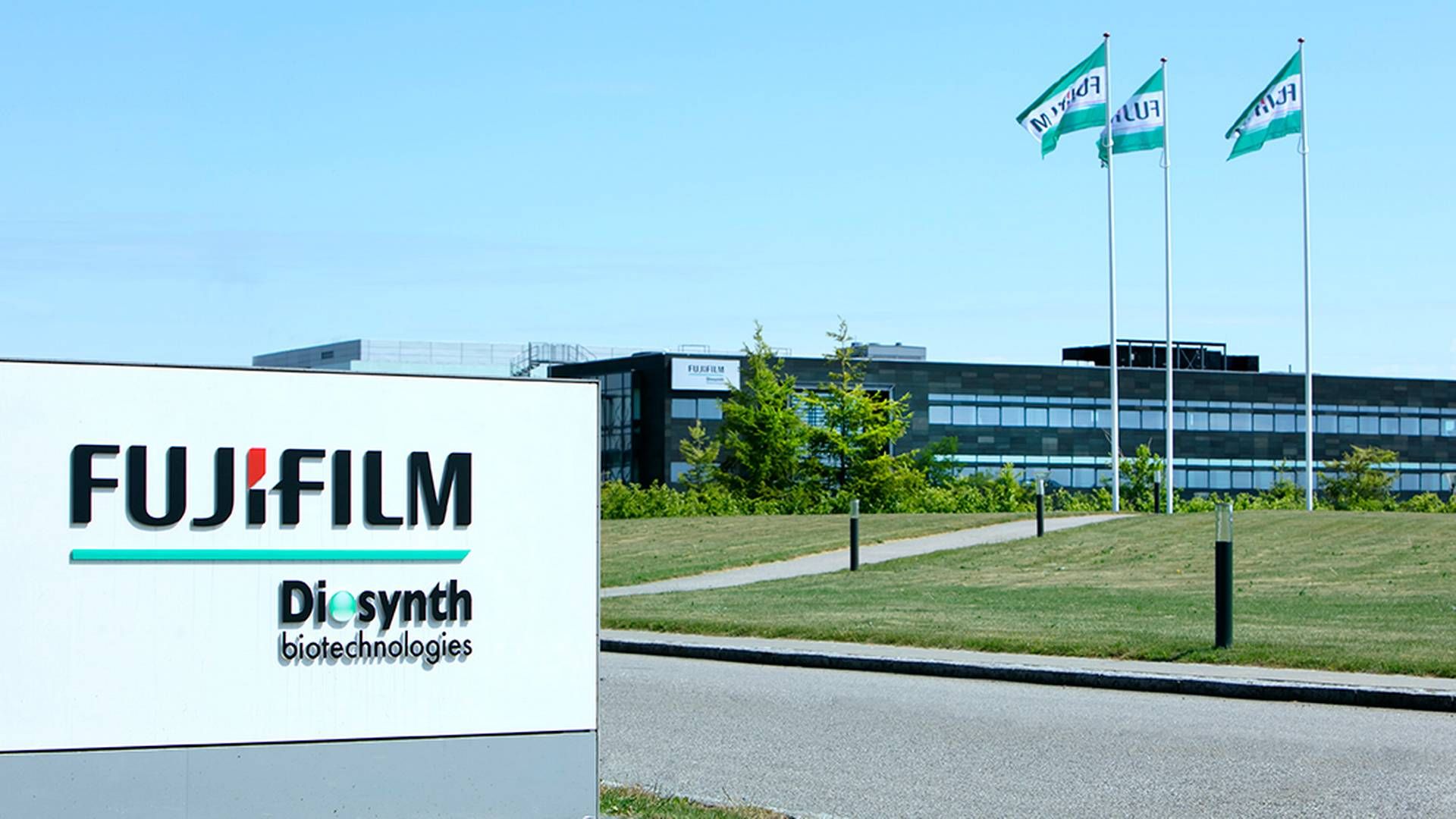 Fujifilm Diosynth Biotechnologies i Hillerød. | Foto: Liselotte Plenov / Fotorummet / Pr