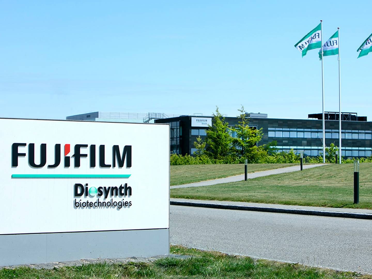 Fujifilm Diosynth Biotechnologies i Hillerød. | Foto: Liselotte Plenov / Fotorummet / Pr