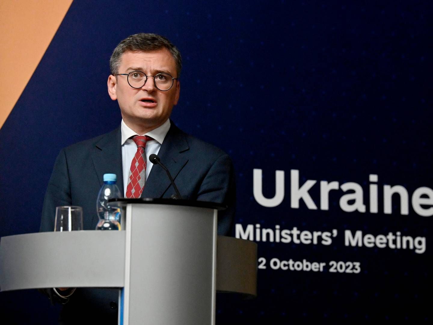 Dmytro Kuleba, ukrainsk udenrigsminister. | Foto: Sergei Supinsky