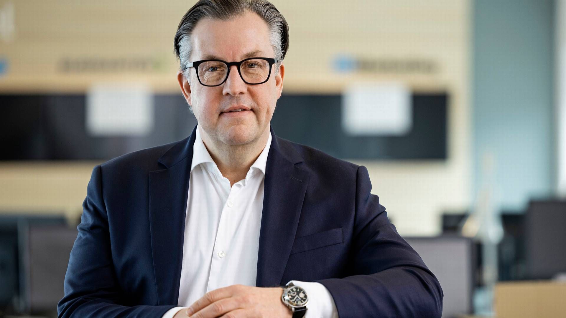 Hvis alle bare sender breve til hinanden om at have orden i penalhuset, rykker udviklingen ikke, mener Lars Thomsen, adm. direktør Telenor Danmark. | Foto: Telenor/pr