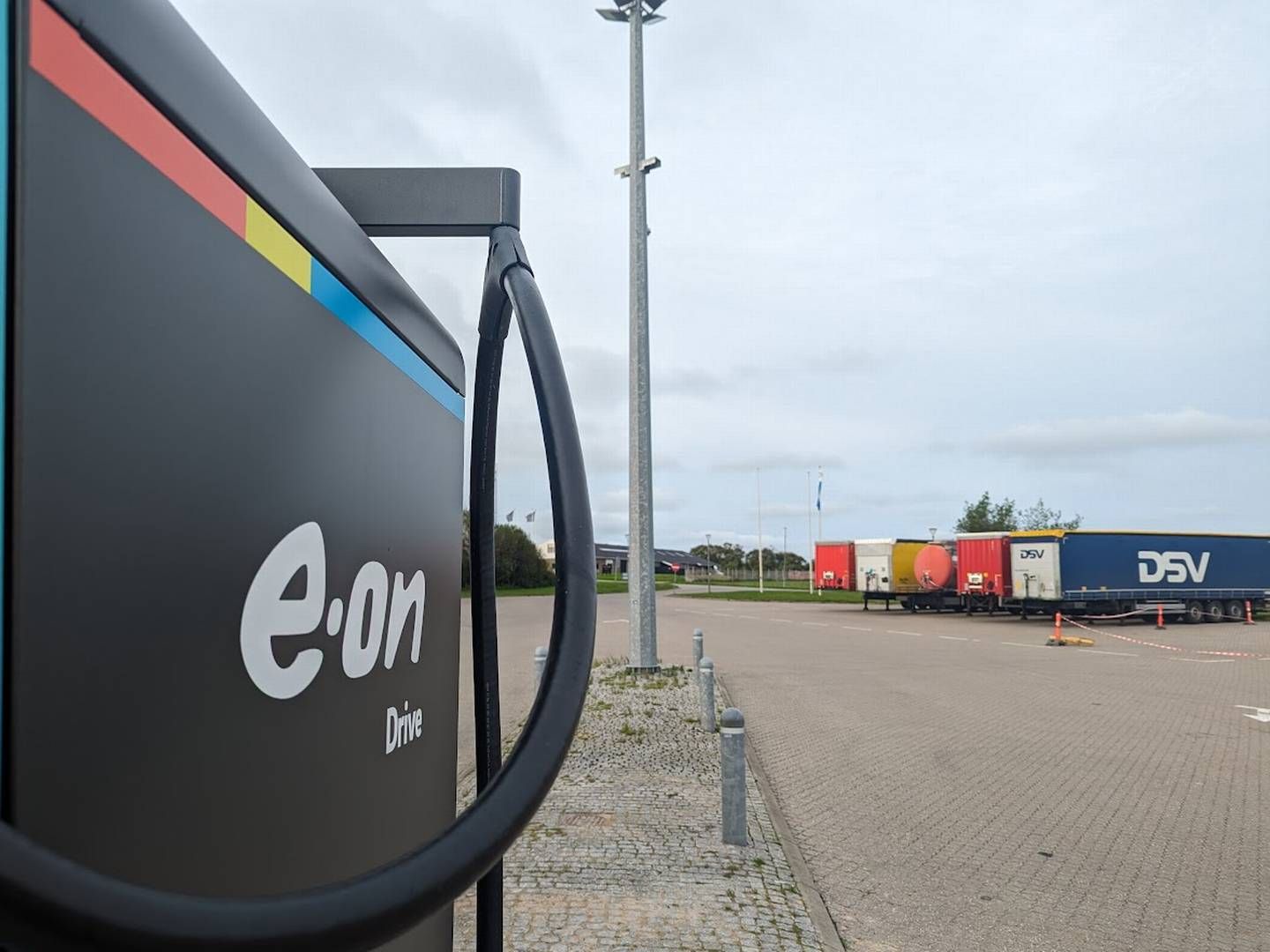 E.on lukker onsdag op for sin ladestation til tung transport i Hirtshals. | Foto: Foto: Anders Krag