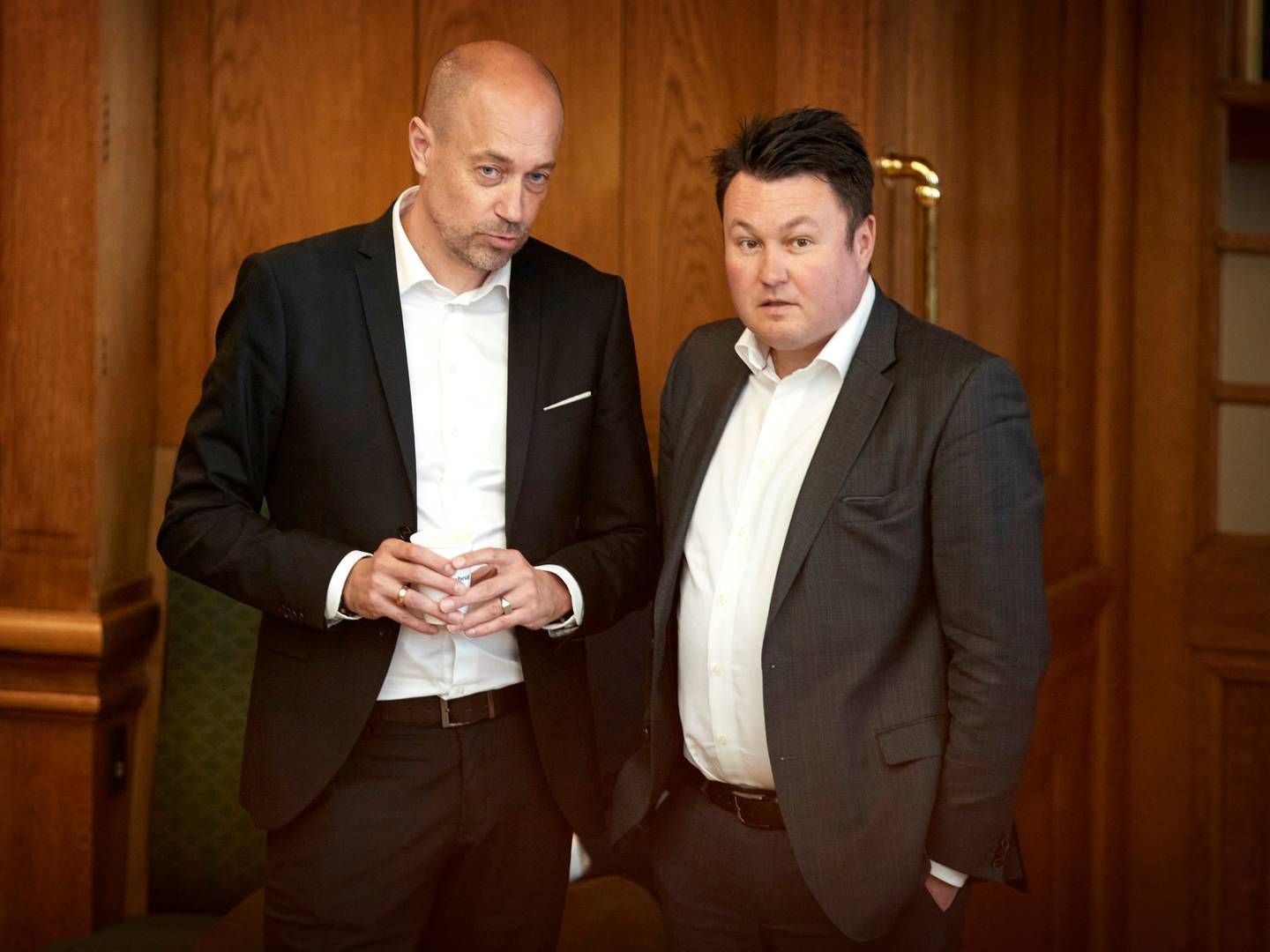 Miljøminister Magnus Heunicke (S) og Socialdemokraternes Anders Kronborg (S). Arkivfoto. | Foto: Jens Dresling