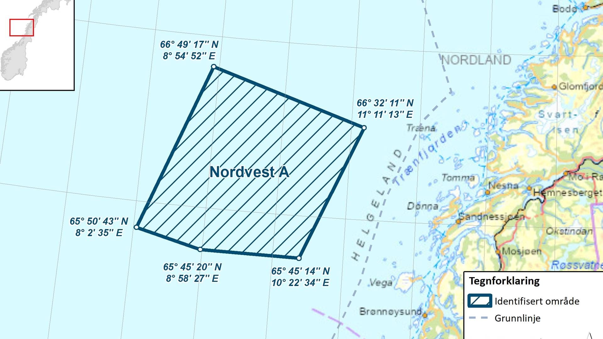 STATSBUDSJETTET: Ocean Cluster Helgeland vil ha konsekvensutredning av havvindområde inn i statsbudsjettet som legges frem fredag 6. oktober. | Foto: NVE