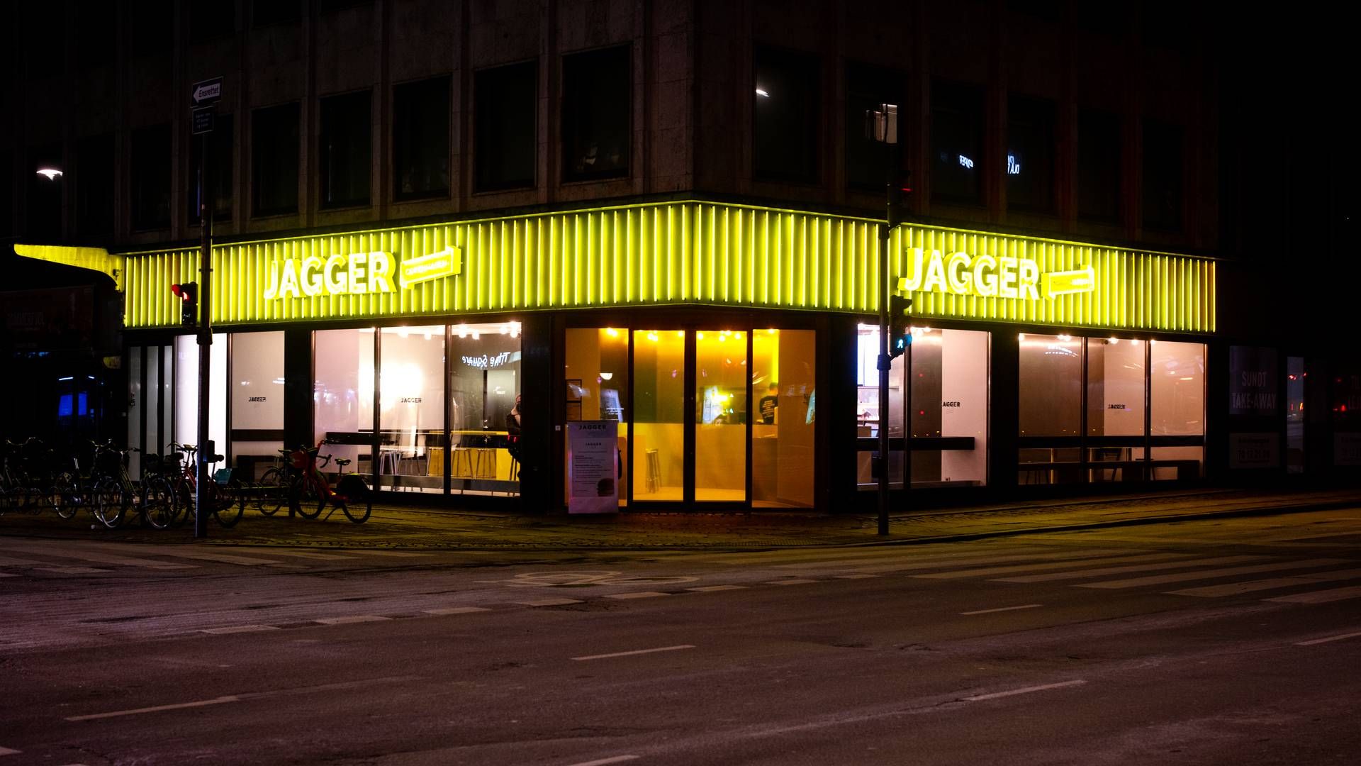 Der kommer flere Jagger-skilte op at hænge den kommende tid, for burgerkæden har ramt en god plads i markedet, siger stifter Christian Brandt. | Foto: Valdemar Ren