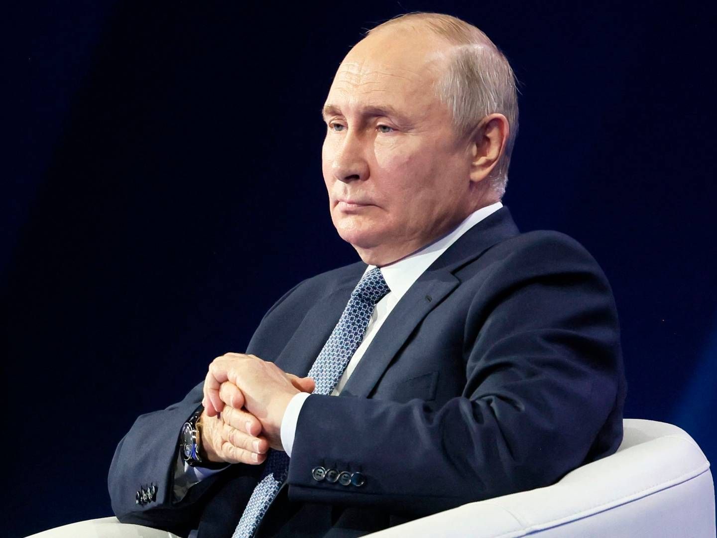 Putin har tidligere udtalt, at han ikke mener, at Rusland blev tilgodeset i den omdiskuterede kornaftale. | Foto: Mikhail Metzel/AFP/Ritzau Scanpix
