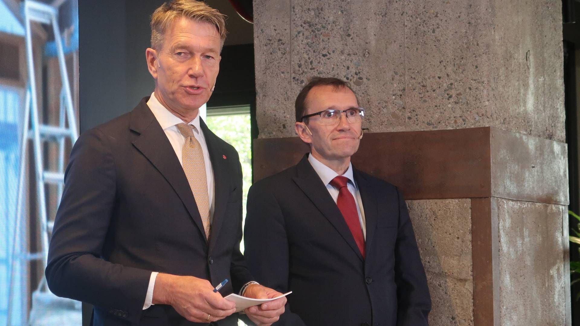 ØKER TILSKUDD: Olje- og energiminister Terje Aasland (Ap) og klima- og miljøminister Espen Barth Eide (Ap).