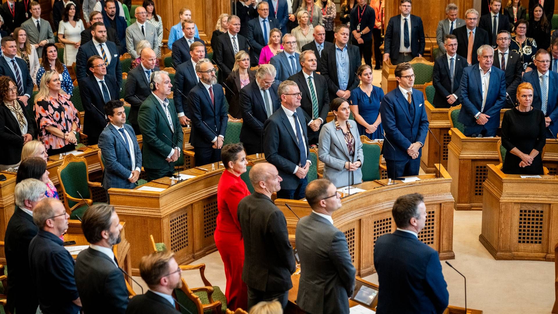 Folketingets åbning tirsdag 3. oktober 2023, der markerede begyndelsen på et nyt folketingsår. | Foto: Ida Marie Odgaard