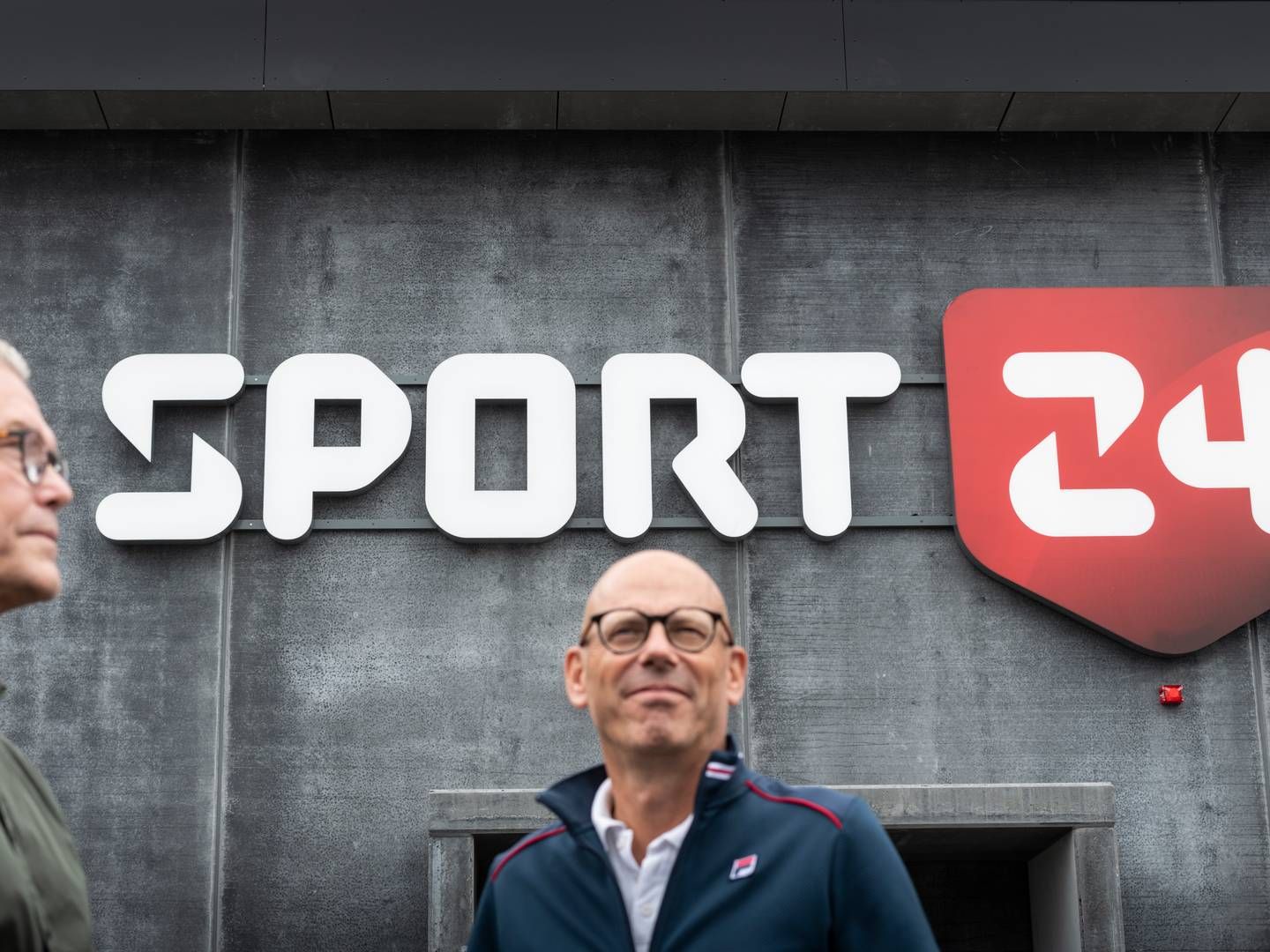 Lars Elsborg (th.) er adm. direktør for Sport24, der har Henrik Bruun (tv.) som hovedaktionær. | Foto: Joachim Ladefoged