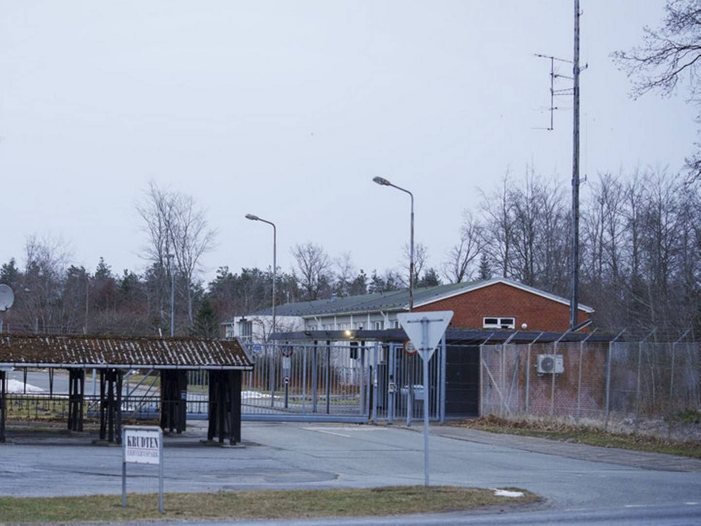 En ammunitionsfabrik i Nordjylland, der i 2022 blev købt med planer om en erhvervspark, Krudten, kommer nu på statslige hænder igen. Der skal produceres krudt til brug i krigen i Ukraine. | Foto: Bo Amstrup/Ritzau Scanpix