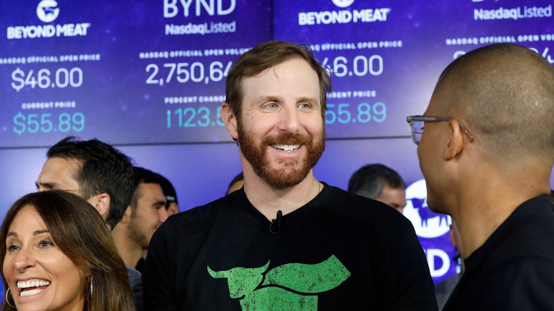 Ethan Brown, stifter og adm. direktør i Beyond Meat. | Foto: Mark Lennihan/AP/Ritzau Scanpix