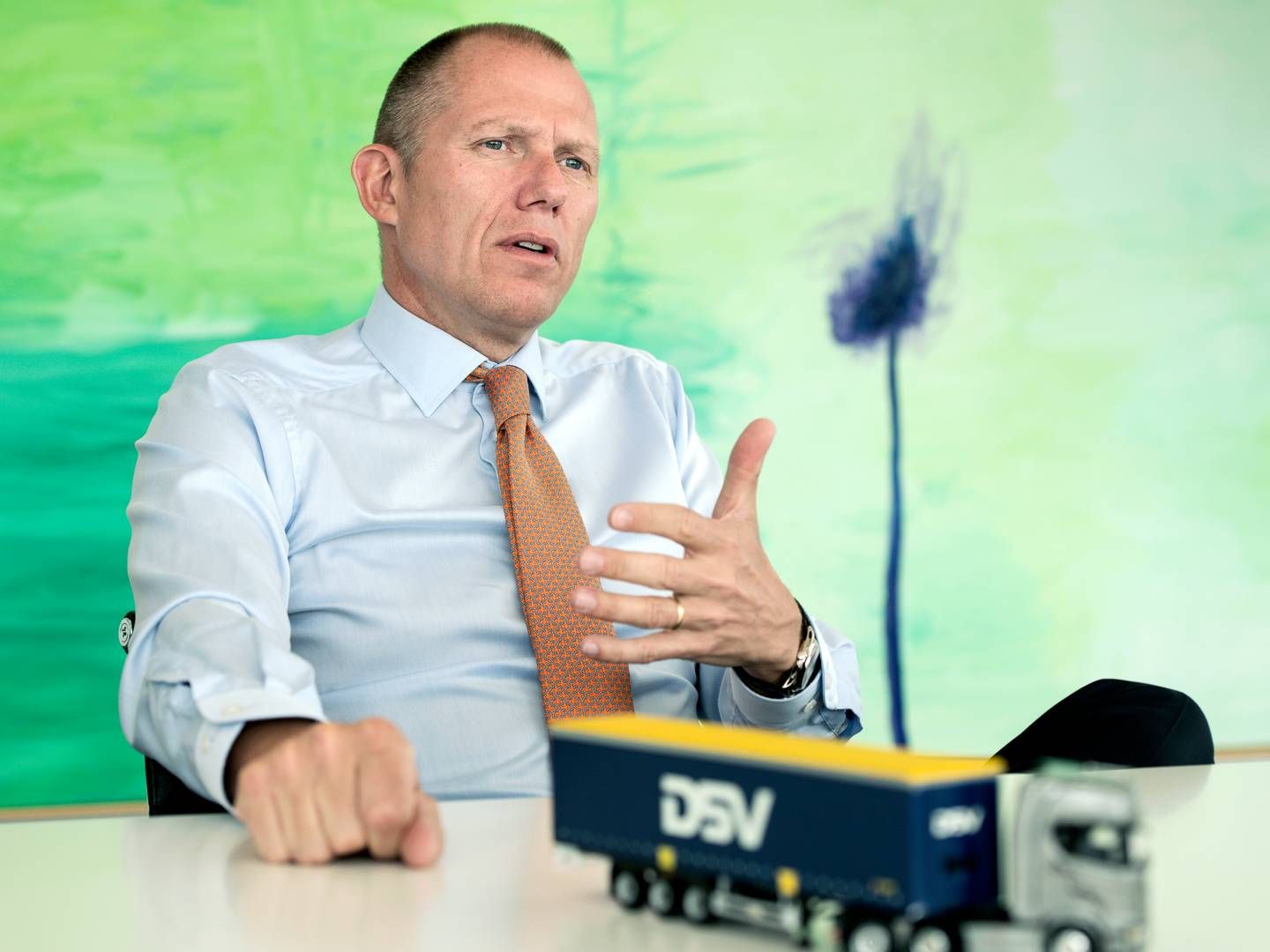 Jens Bjørn Andersen has been CEO of transportation giant DSV for 15 years. | Photo: Lars Krabbe/Foto: Lars Krabbe/Ritzau Scanpix