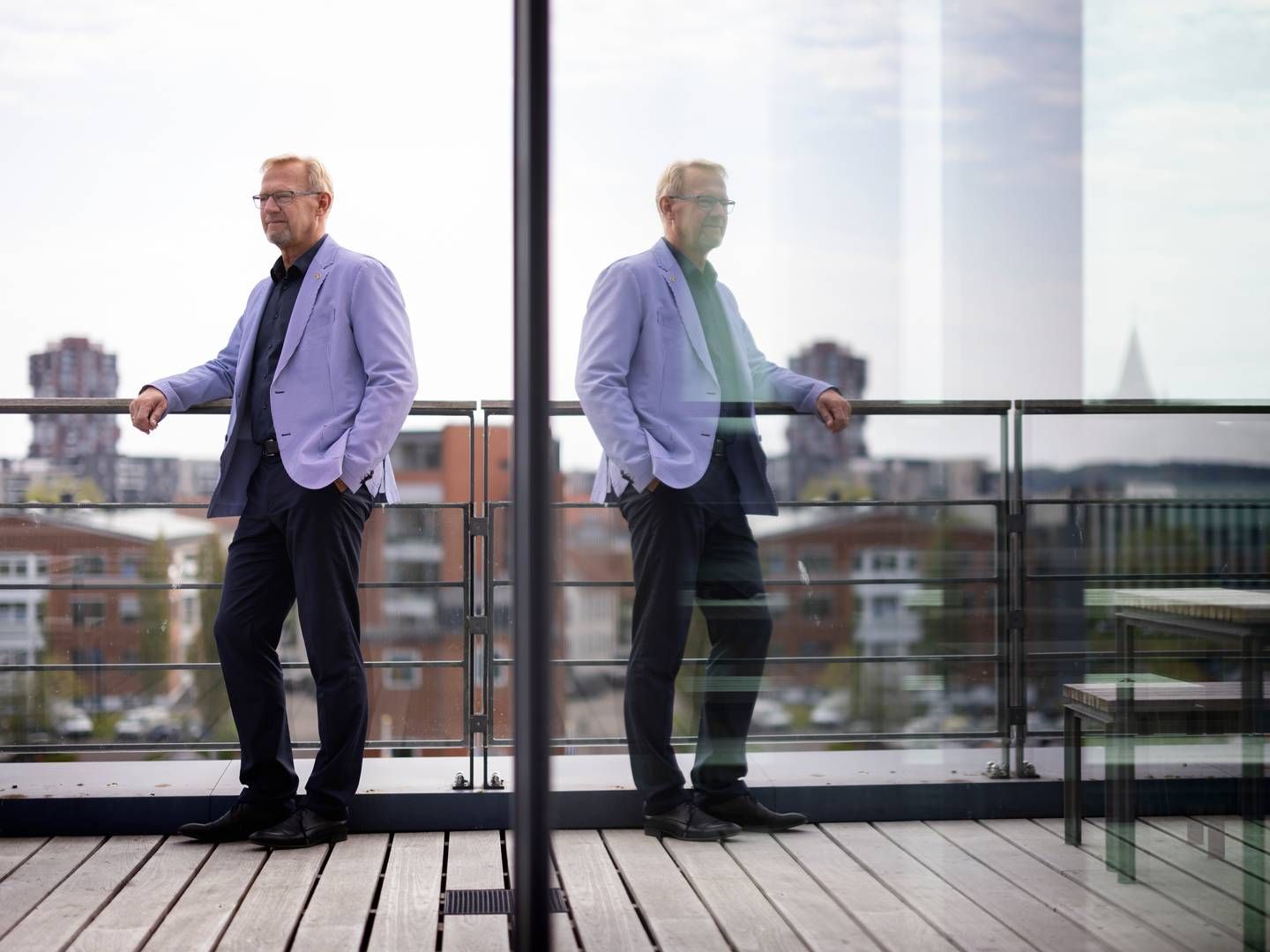 Anders Dam har været kendt for sin uformelle kommunikationsstil i spidsen for Jyske Bank. | Foto: Casper Dalhoff