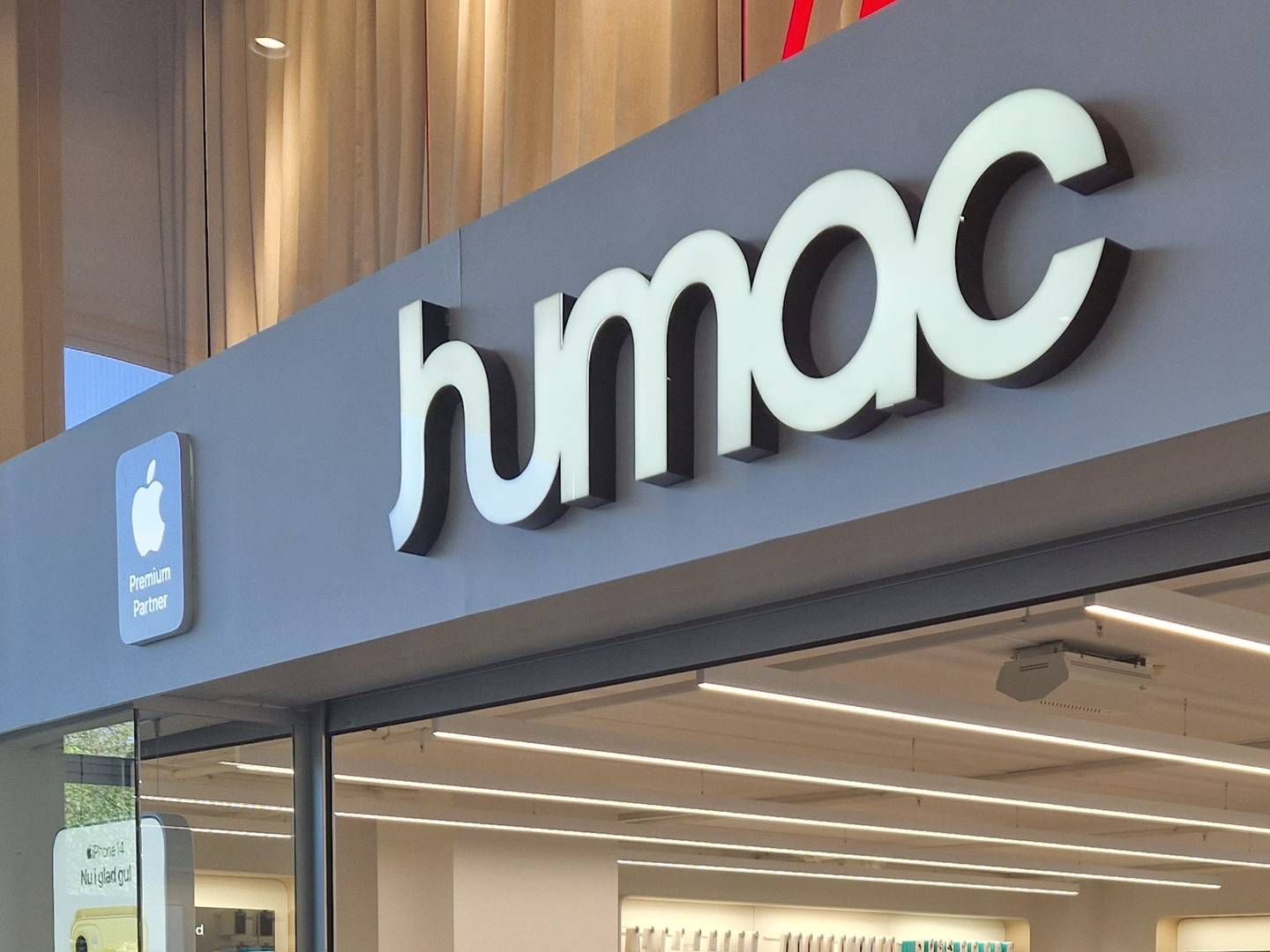 Med lukningerne går Humac fra at have 22 butikker i Danmark til at have 18. | Foto: Jens Betak/detailwatch