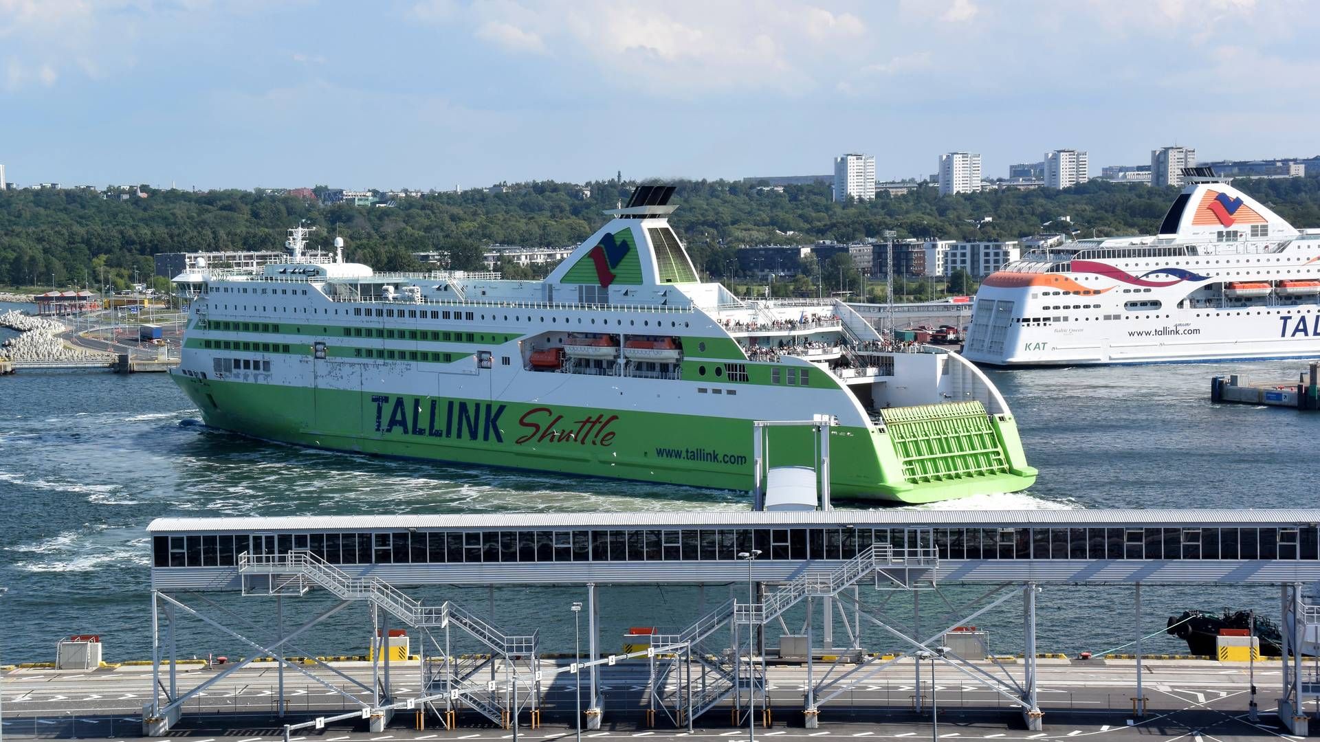 ”It is important that the connection between Helsinki and Tallinn is environmentally even more sustainable in the future. More than the mandatory steps need to be taken to ensure that,” says Valdo Kalm, CEO of the Port of Tallinn. | Photo: Holger Hollemann/AP/Ritzau Scanpix