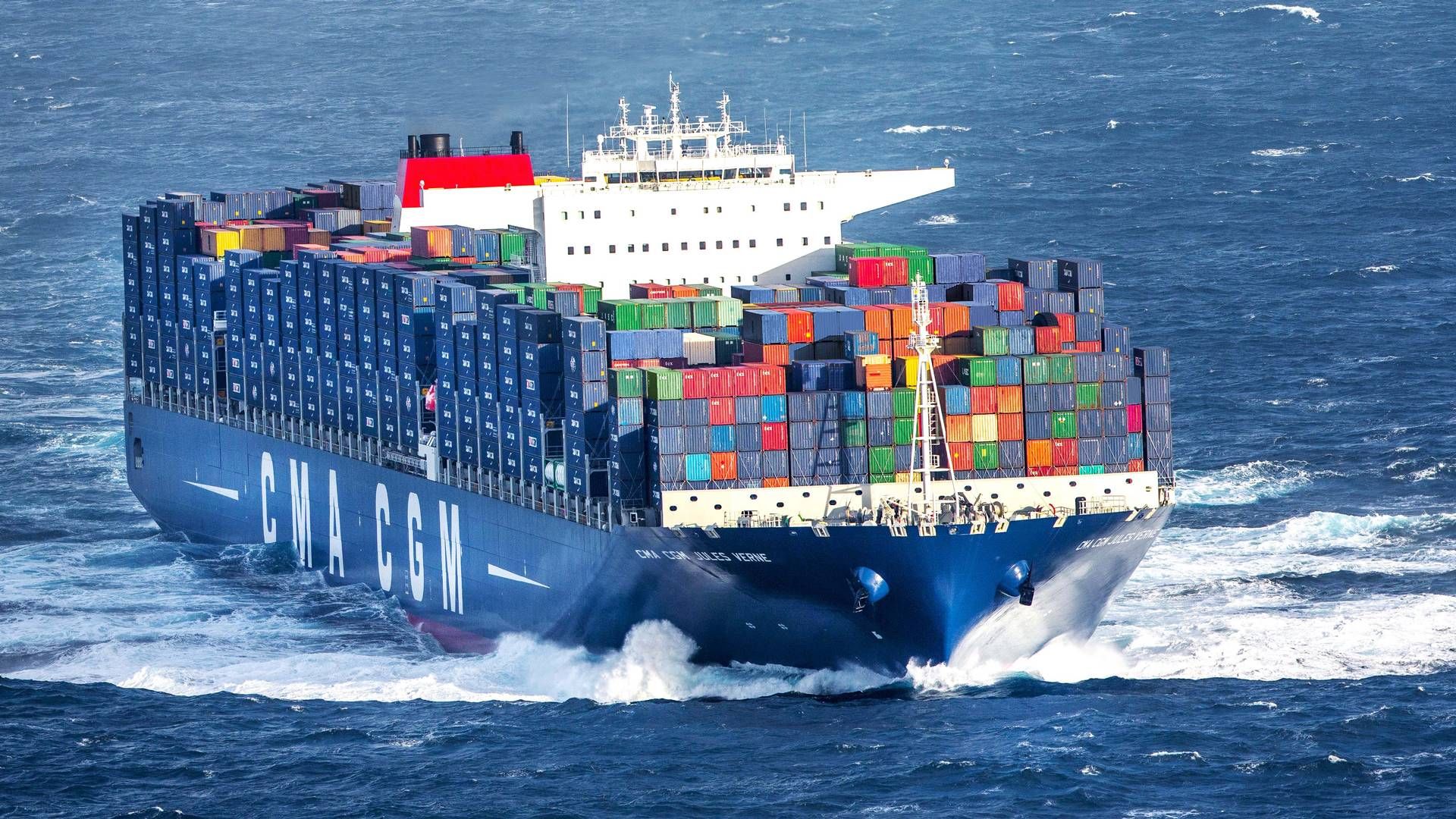Containerrederier har haft adgang til at dele plads på hinandens skibe. | Foto: Pr / Cma Cgm