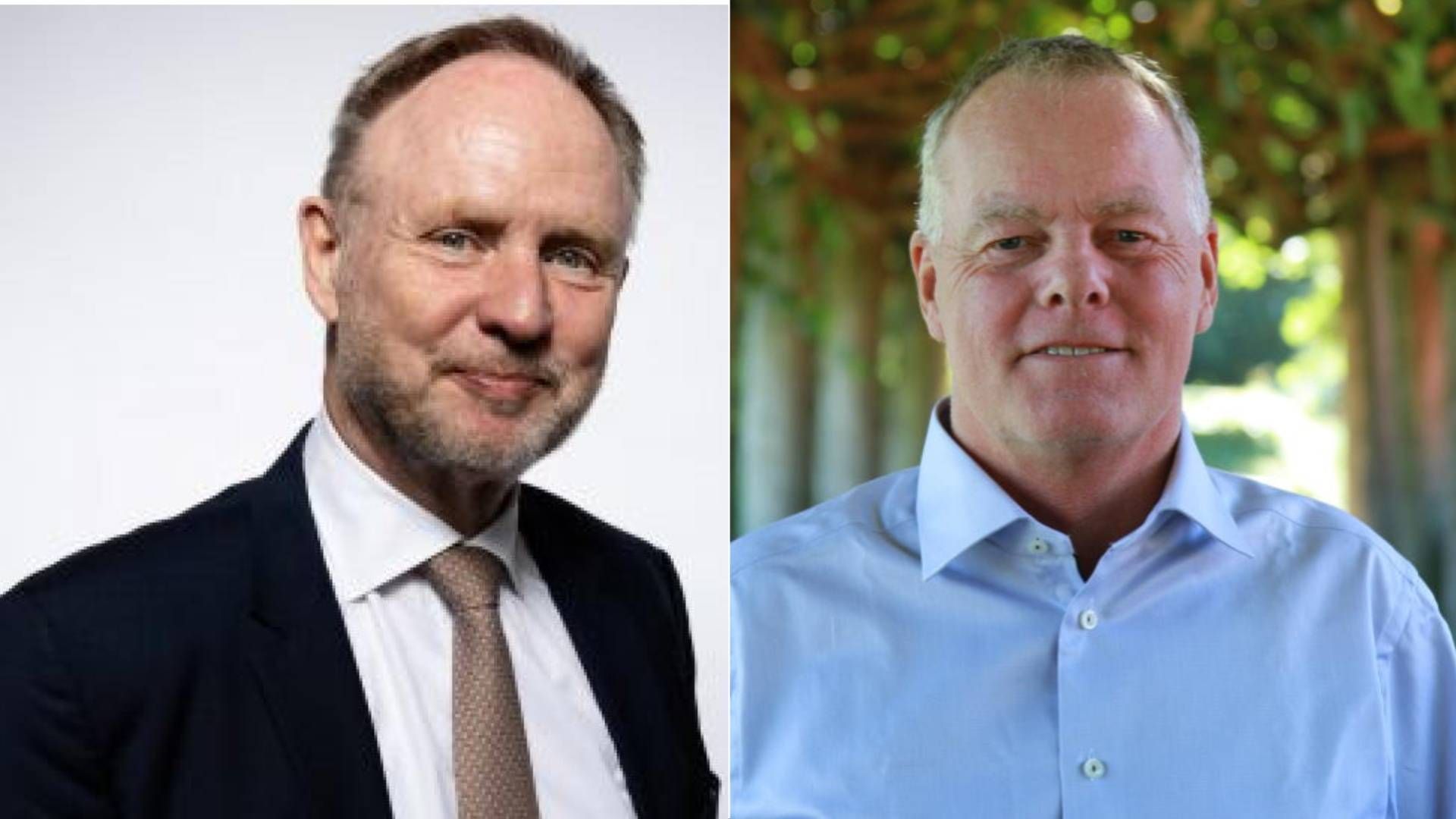 Jesper Kirstein has recently joined Pensions as a board member. Per Møhl is the CEO and founder of Pensions. | Photo: PR / Kirstein A/S and Pensions