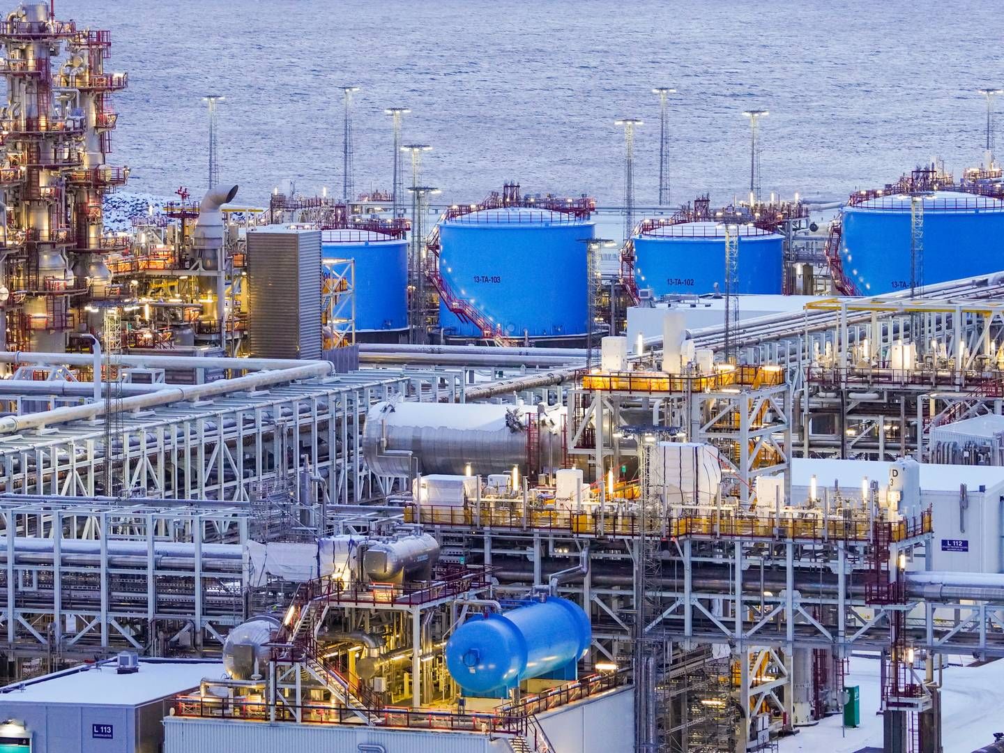 FULLE GASSLAGRE: EUs gasslagre er 97,1 prosent fulle, og inneholder 1104 TWh gass. | Foto: Ole Berg-Rusten / NTB