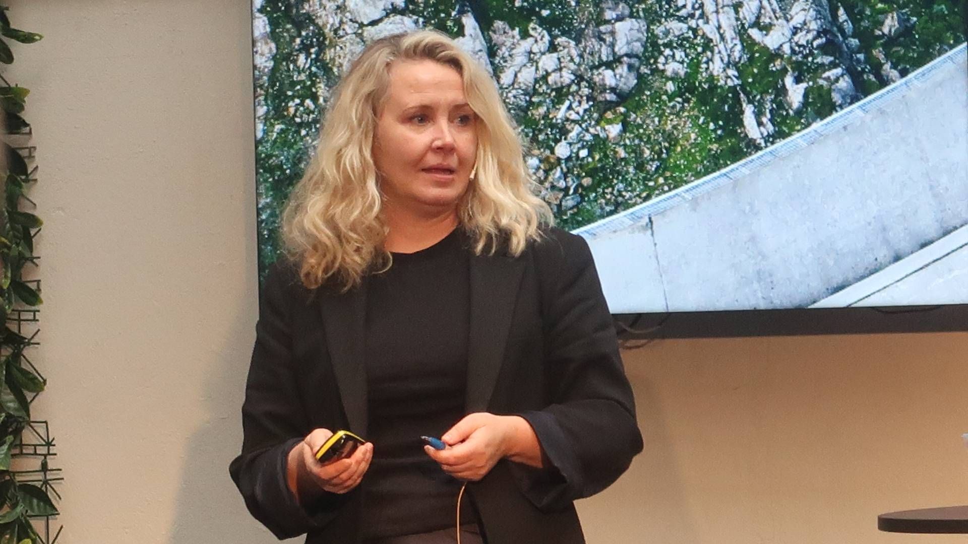 Julie Wedege, direktør for politikk og eierskap i Statkraft mener det må være like konkurransevilkår for aktører med og uten oljelisens når det kommer til havvindutbygging. | Foto: Linda Sandvik
