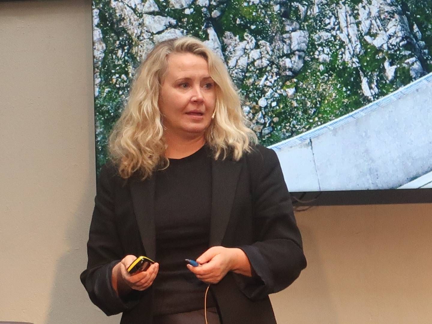 Julie Wedege, direktør for politikk og eierskap i Statkraft mener det må være like konkurransevilkår for aktører med og uten oljelisens når det kommer til havvindutbygging. | Foto: Linda Sandvik