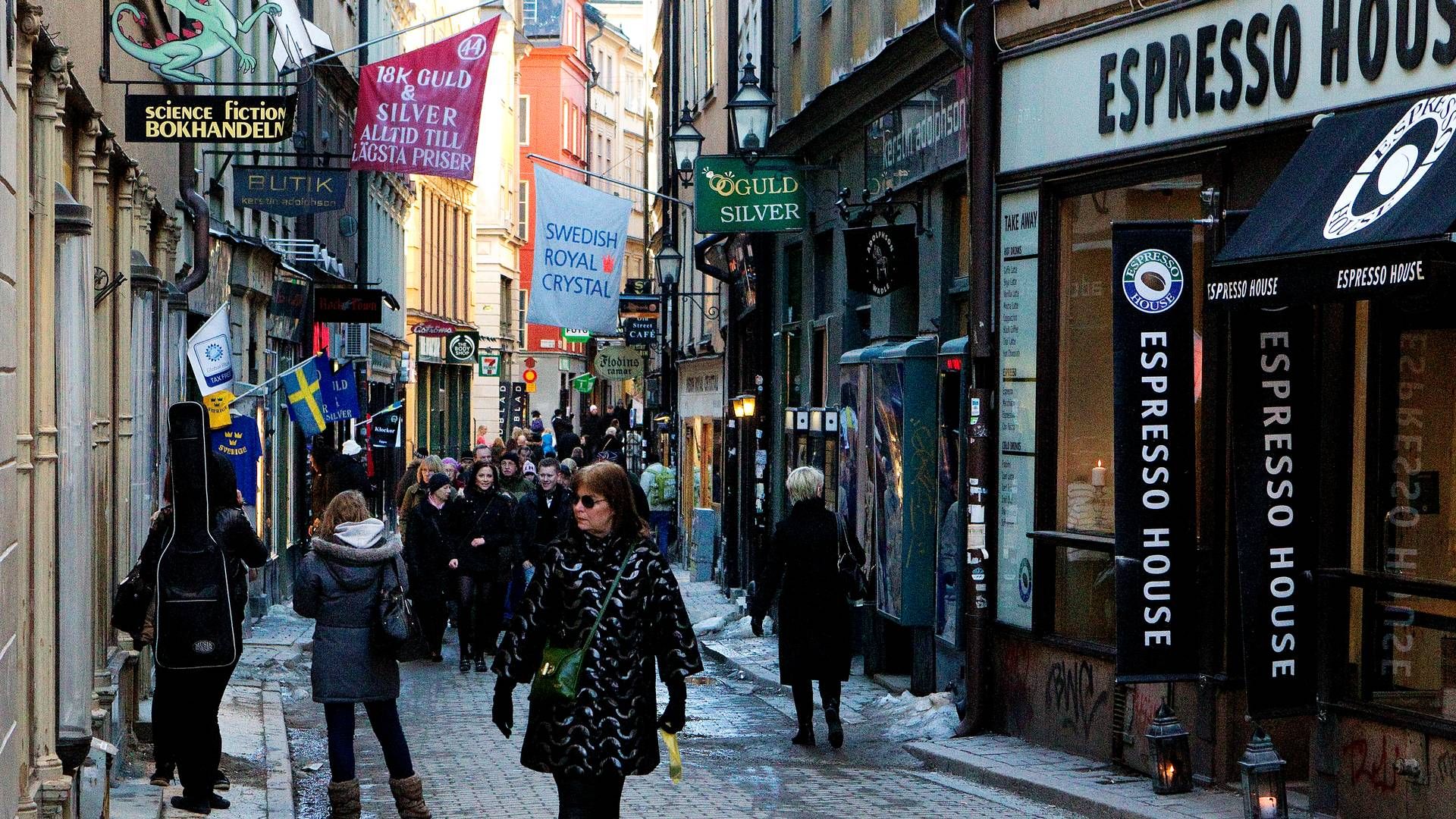 Ventureinvestoren Luminar Ventures har hovedsæde i Sveriges hovedstad, Stockholm. Her er det et billede fra de smalle gader i den gamle bydel på øen Gamla Stan | Foto: Finn Frandsen