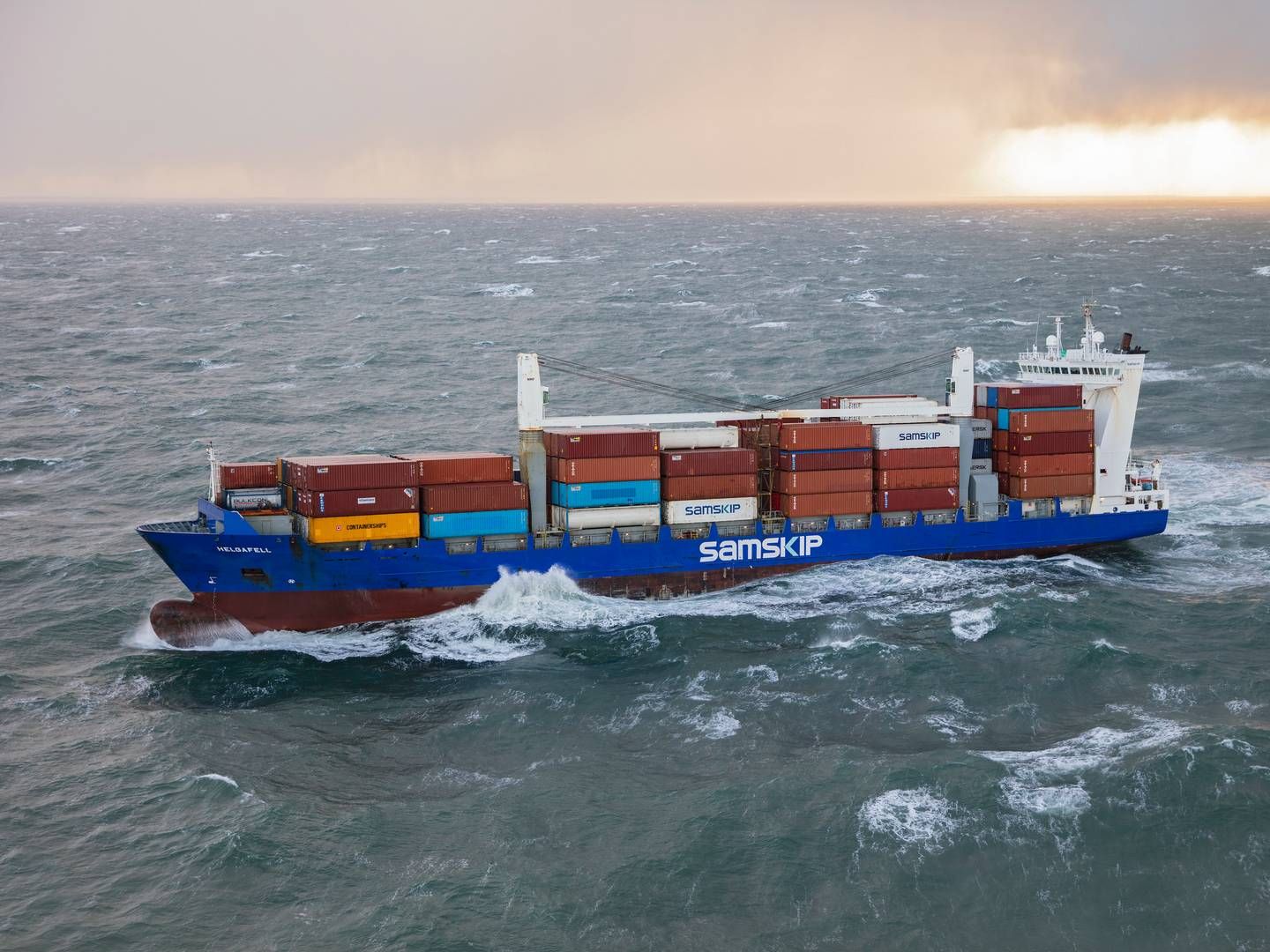 Samskip plans to deploy two new zero-emission container ships in an upcoming green corridor between Rotterdam and Oslo. | Photo: Pr / Samskip