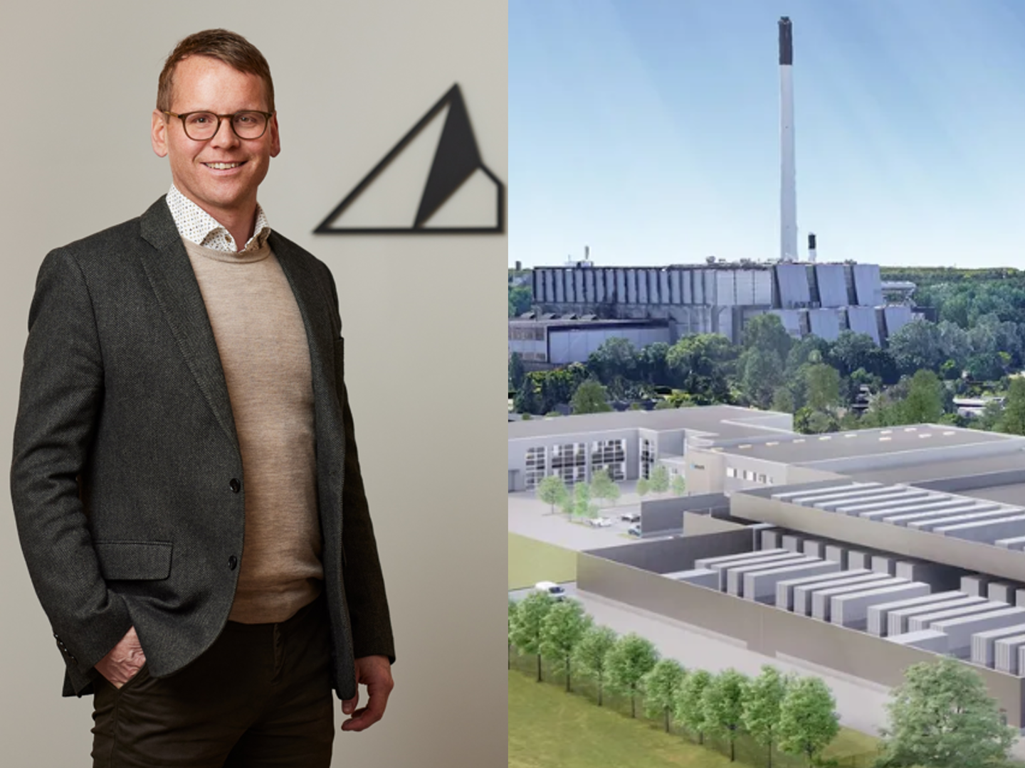 Adm. direktør Eyjólfur Magnús Kristinsson har netop præsenteret planerne om at bygge et co-location datacenter i Ballerup udenfor København. | Foto: PR
